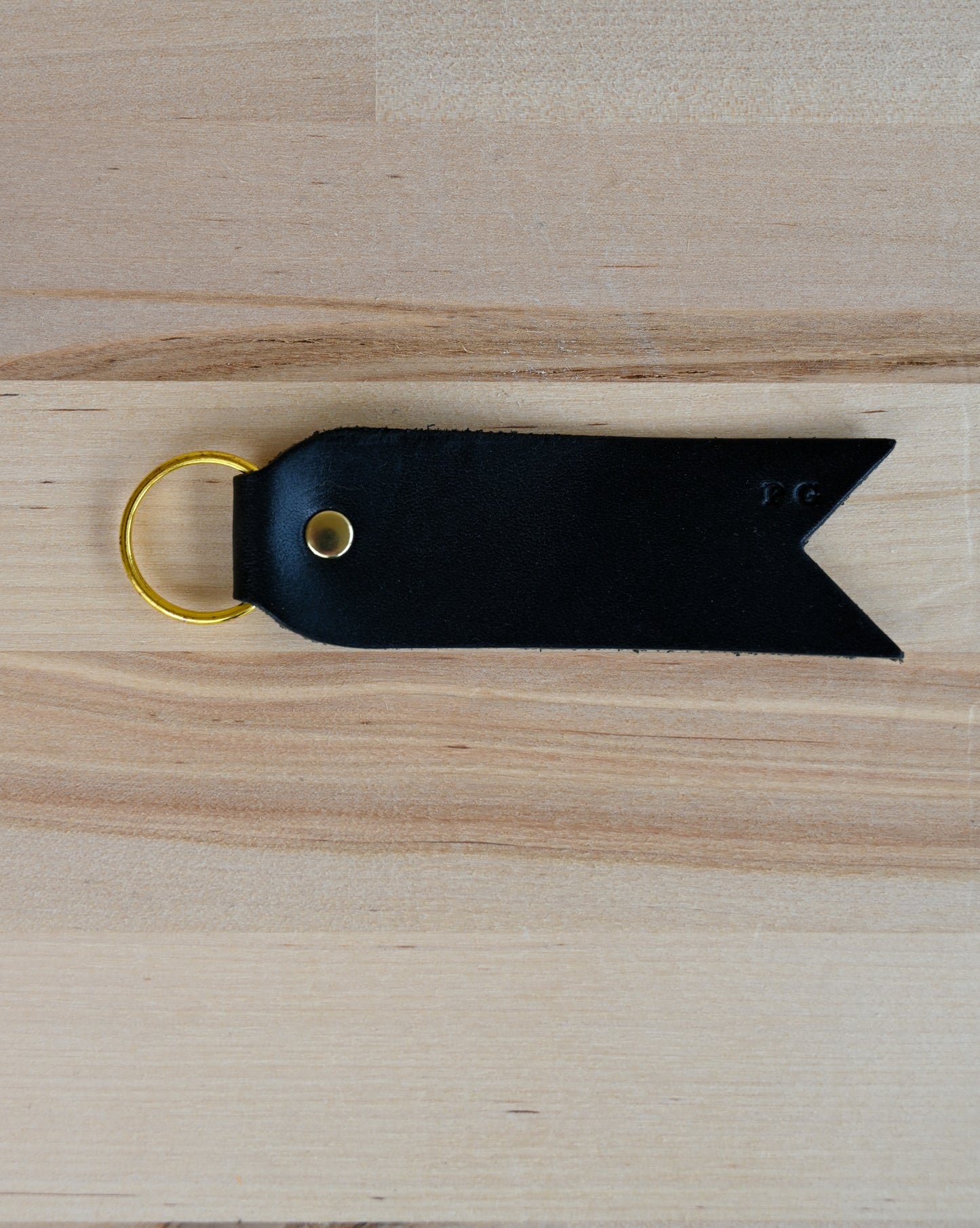 Leather Keychain - PG