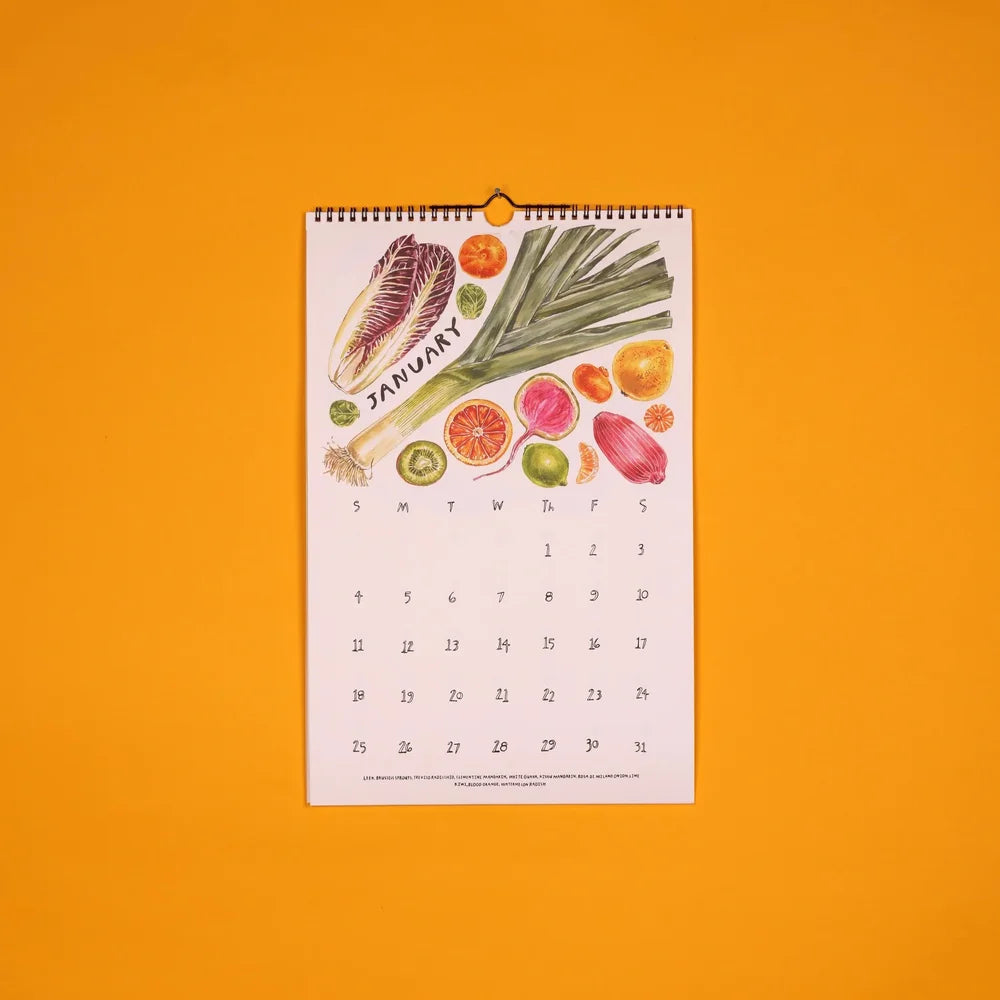Maria Schoettler 2026 Eat Local Calendar
