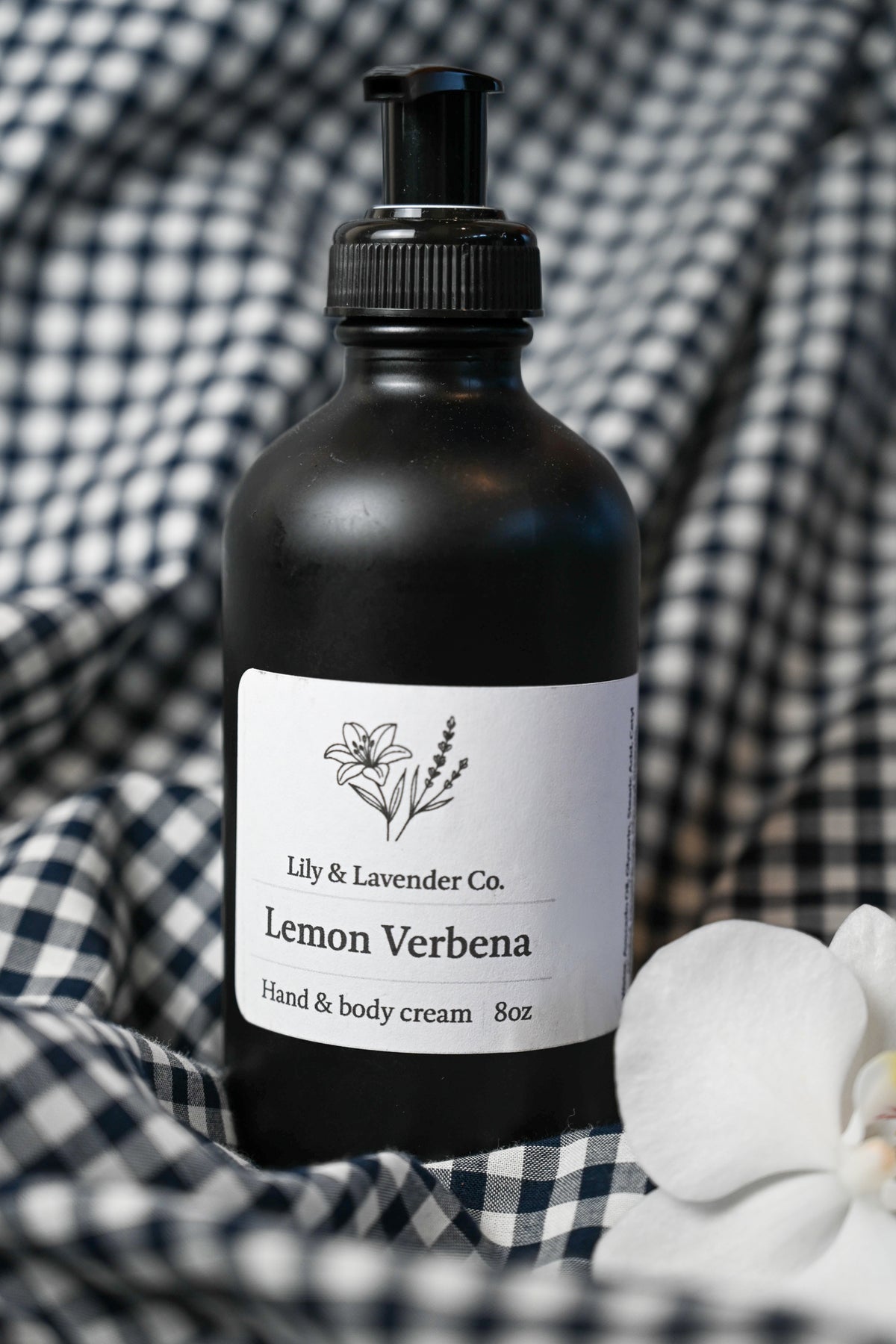 8oz Body & Hand Cream - Lemon Verbena by Lily & Lavender Co.