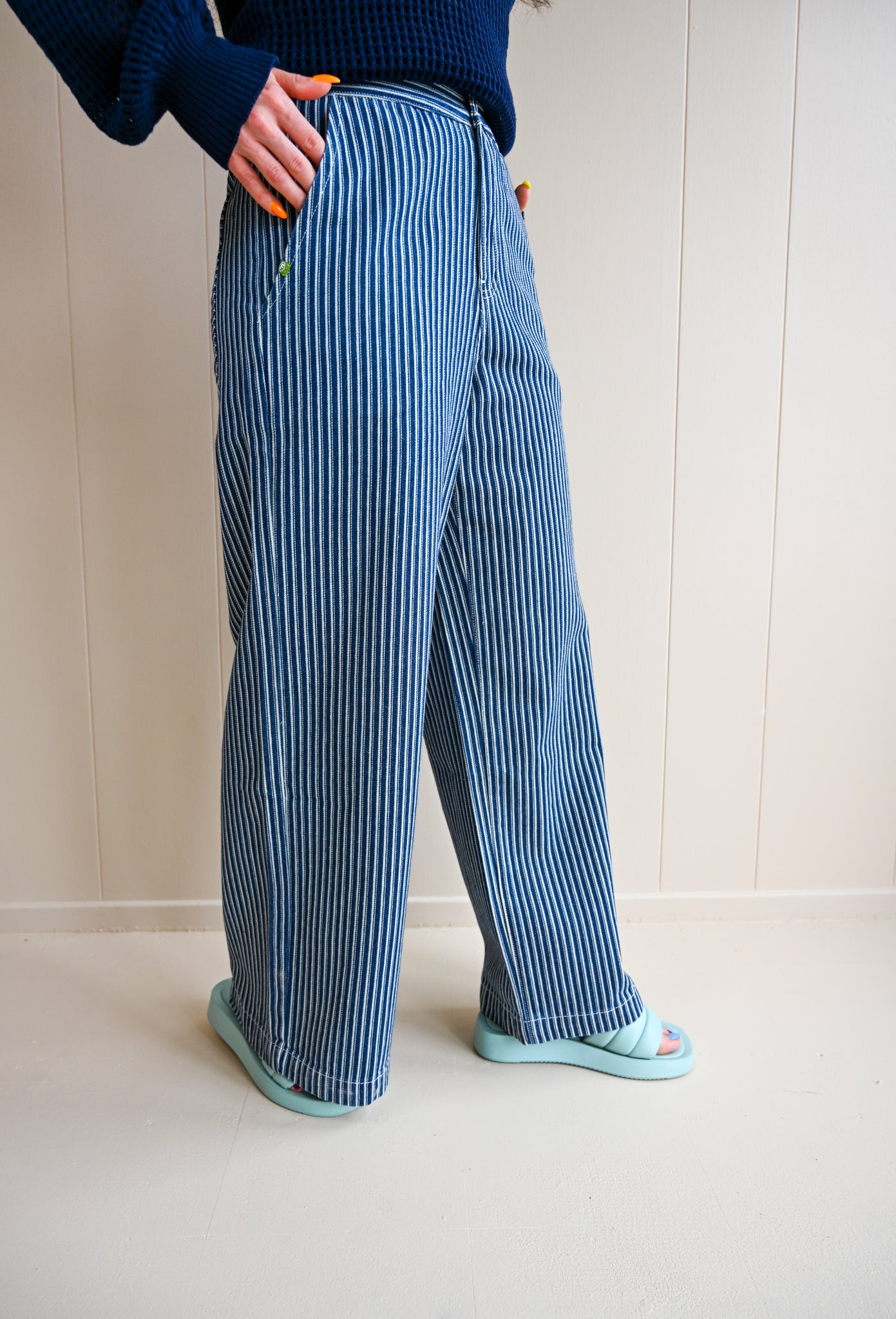 Country Club Gate Striped Pant