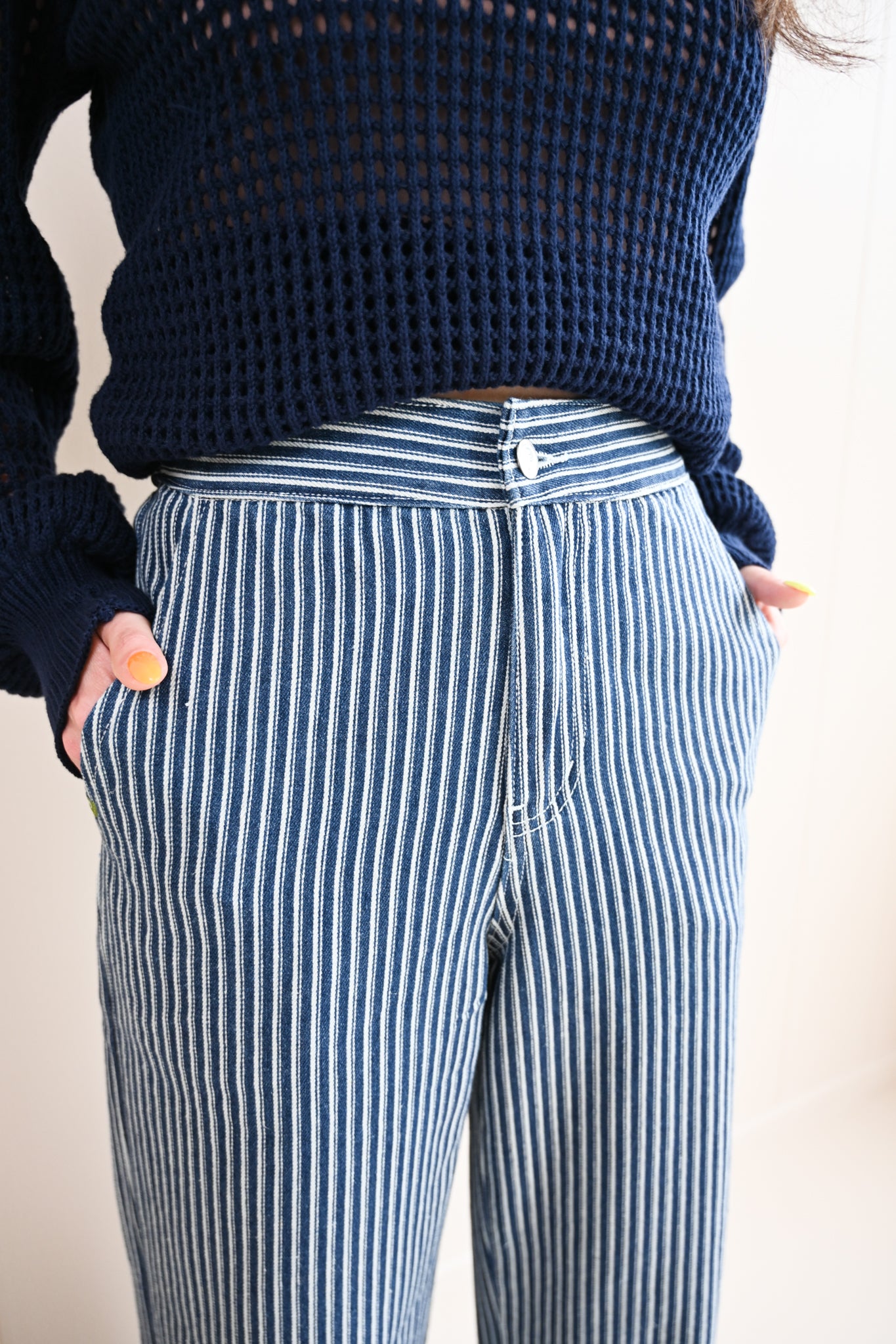 Country Club Gate Striped Pant