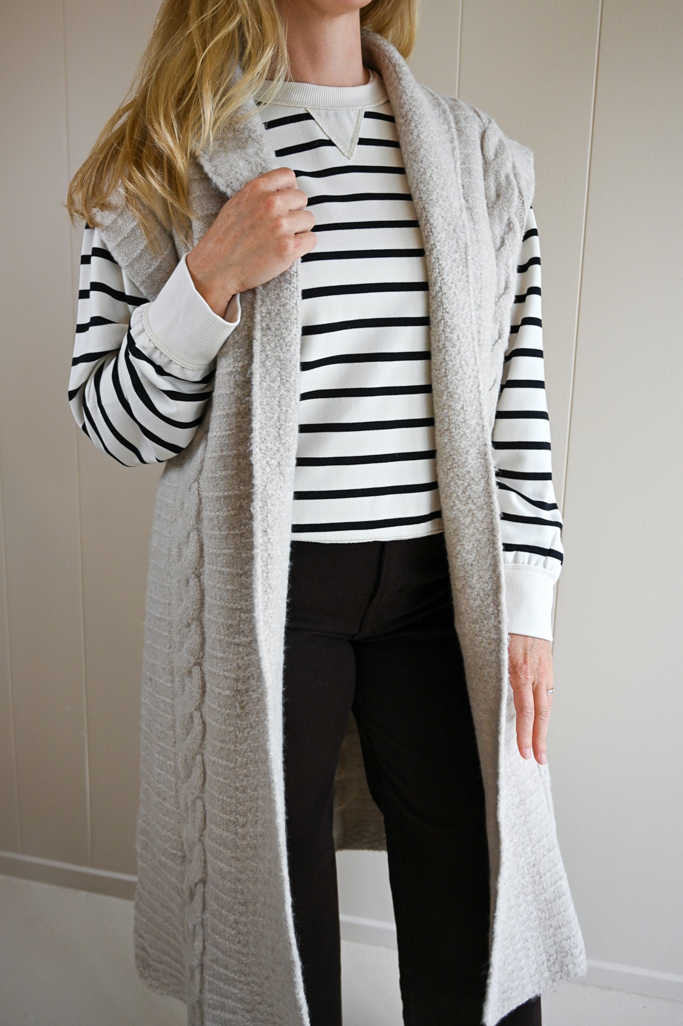 Wood Street Sweater Cardigan Vest
