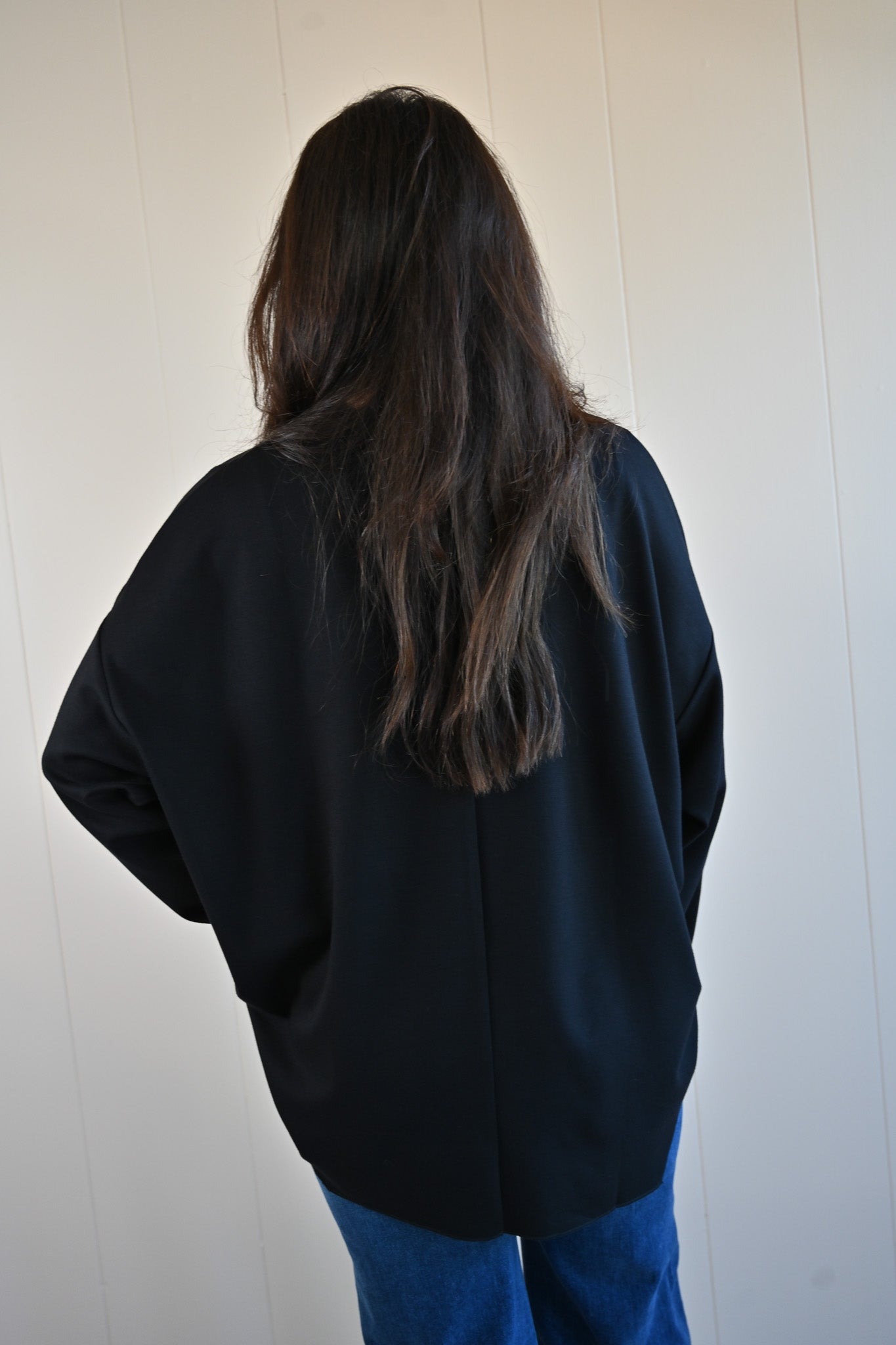 Shell Avenue Long Sleeve Top - Black