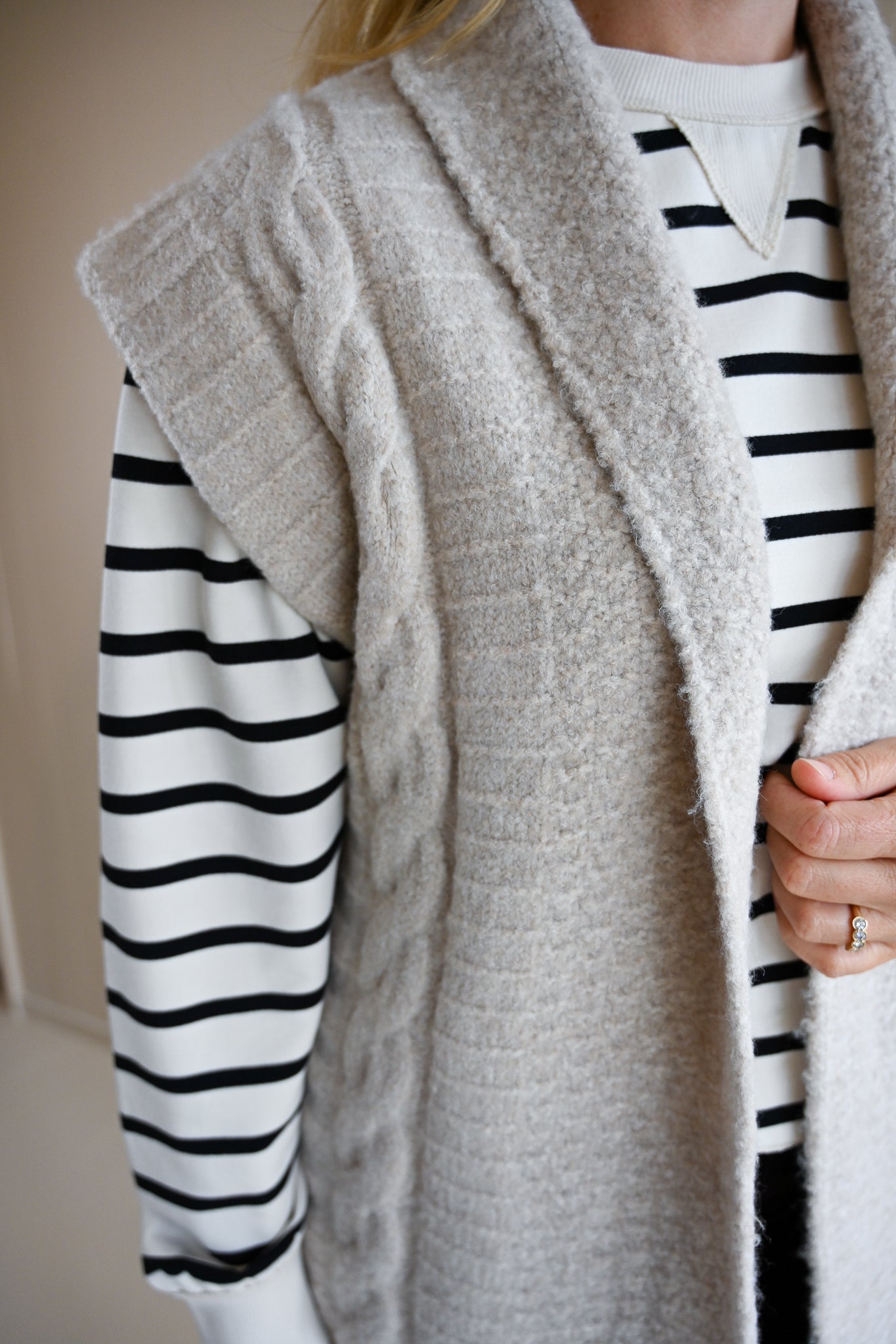 Wood Street Sweater Cardigan Vest