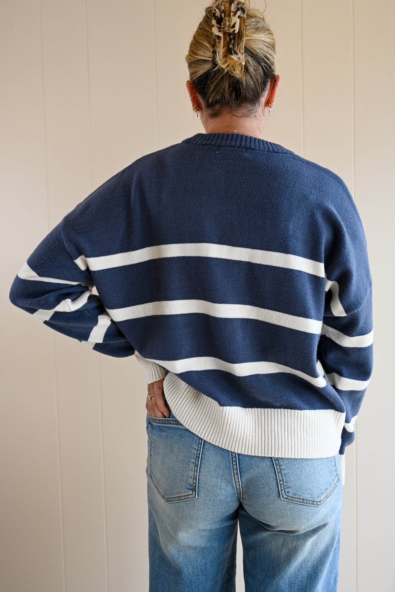 Companion Stripped Sweater
