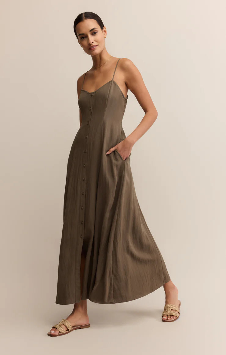 Evans Button Up Midi Dress