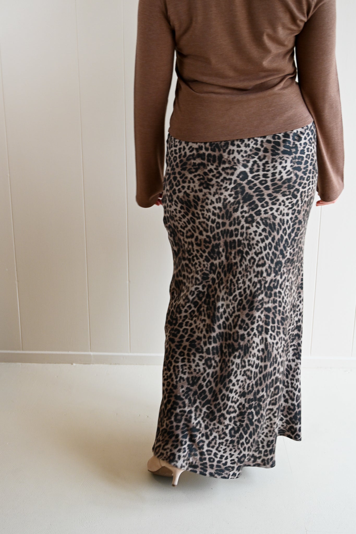 Pacific Avenue Leopard Maxi Skirt
