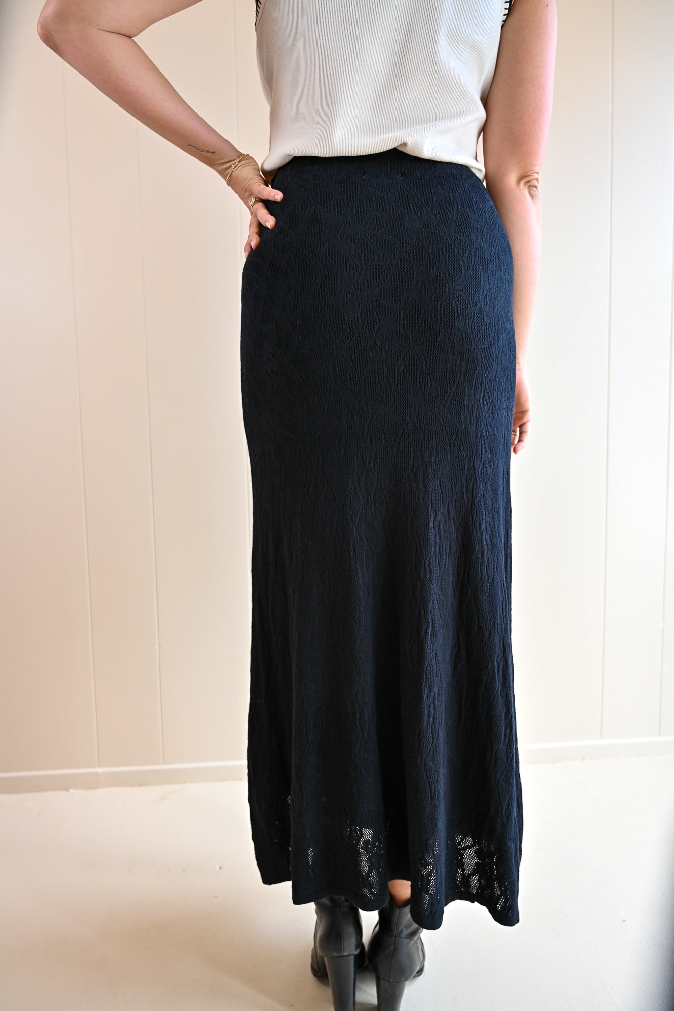 Cypress Ave. Lace Maxi Skirt