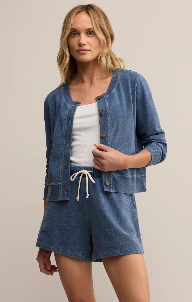 Garden Denim Cardigan