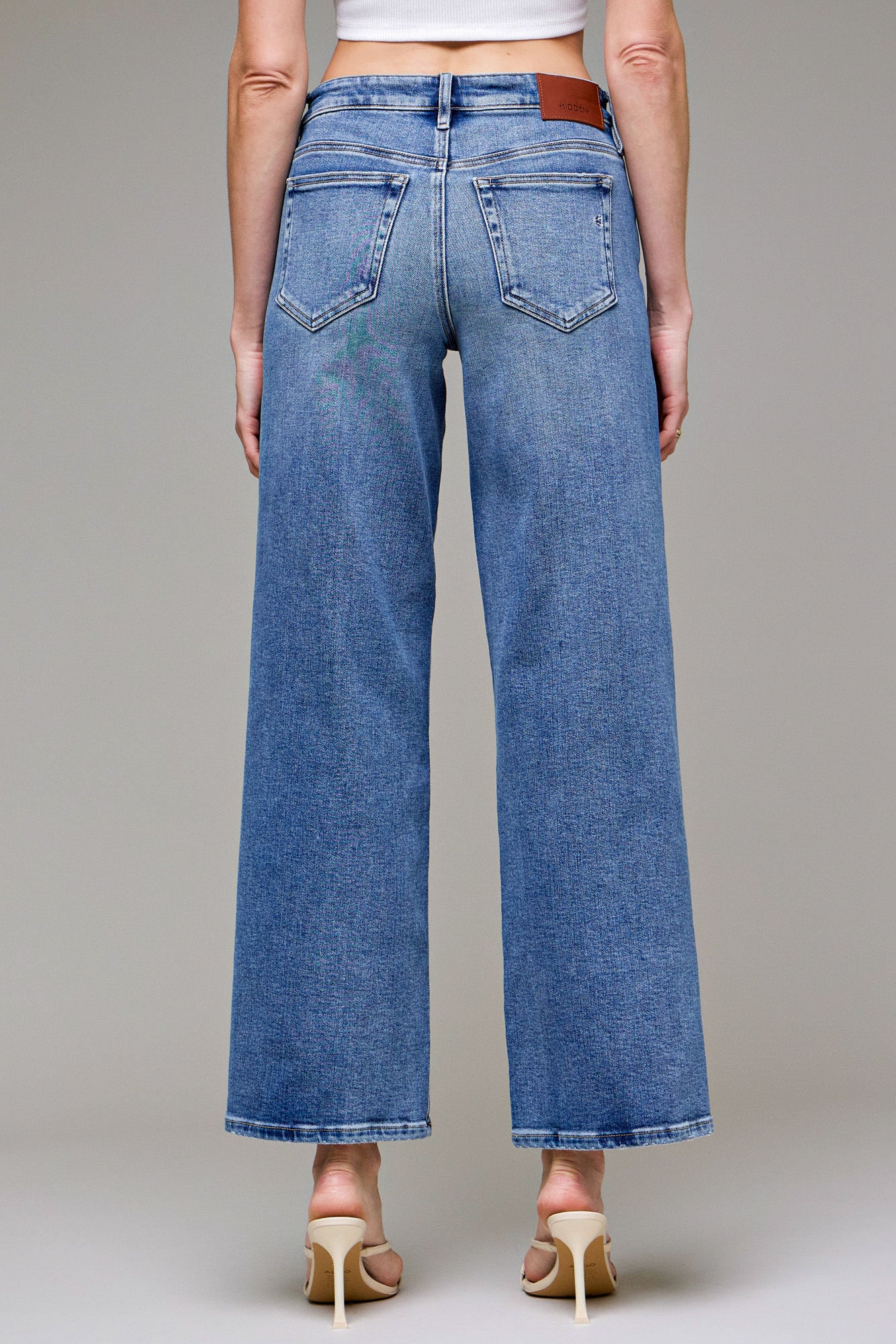 Park Place Straight Mid Wash Denim