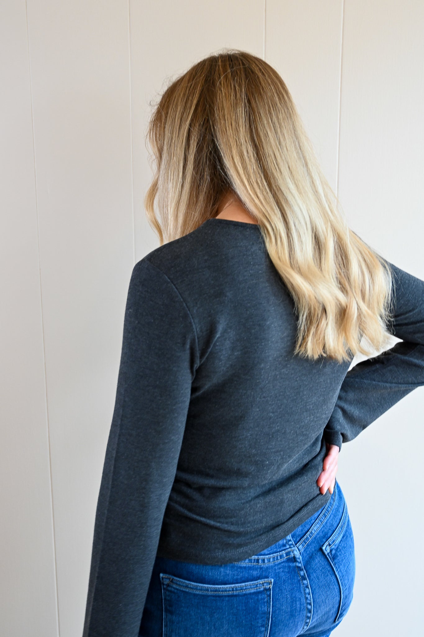Mermaid Avenue Fitted Top - Storm