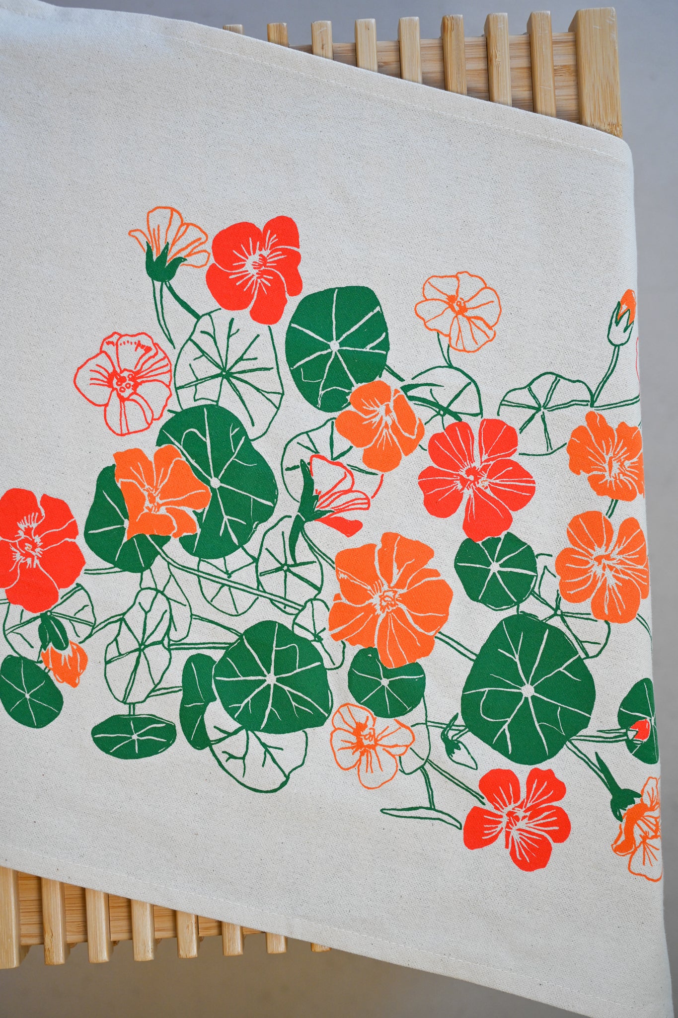 Maria Schoettler Nasturtium Tea Towel