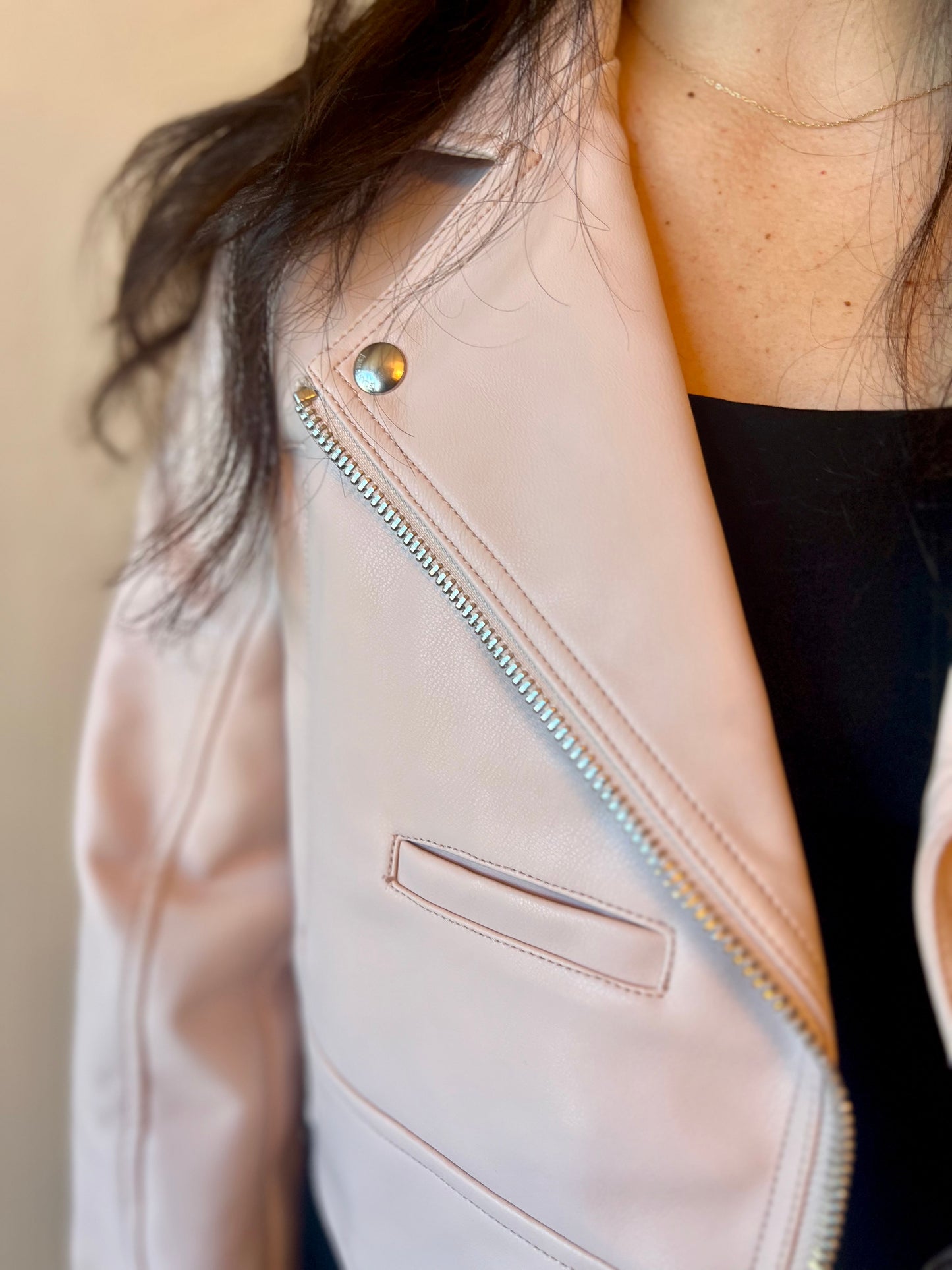 Melrose Vegan Leather Jacket
