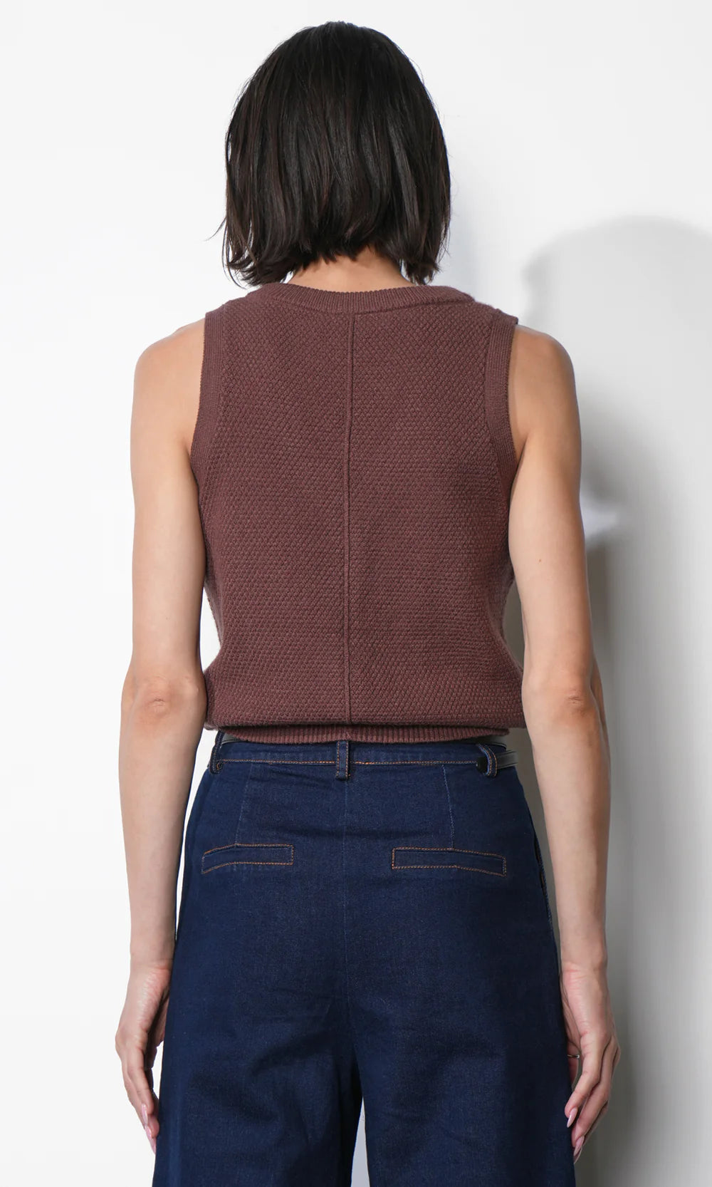 Monarch Cable Knit Vest