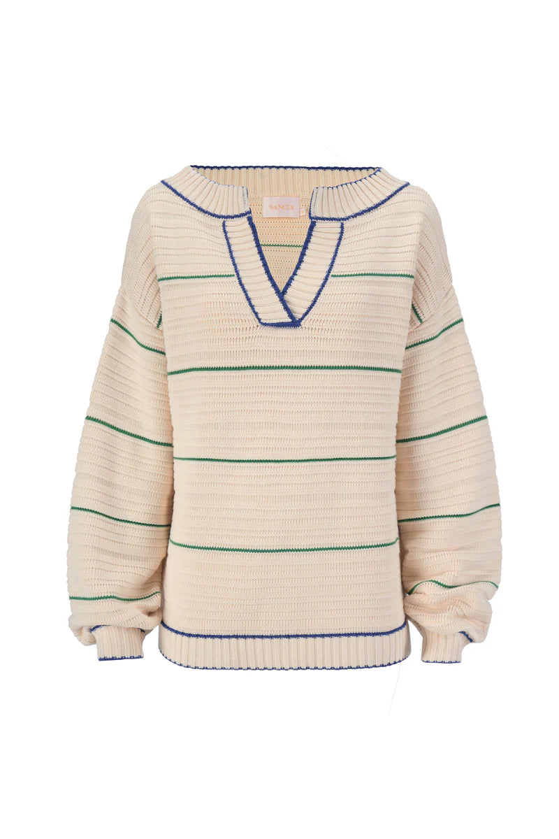 Moss Knit Sweater - Sand