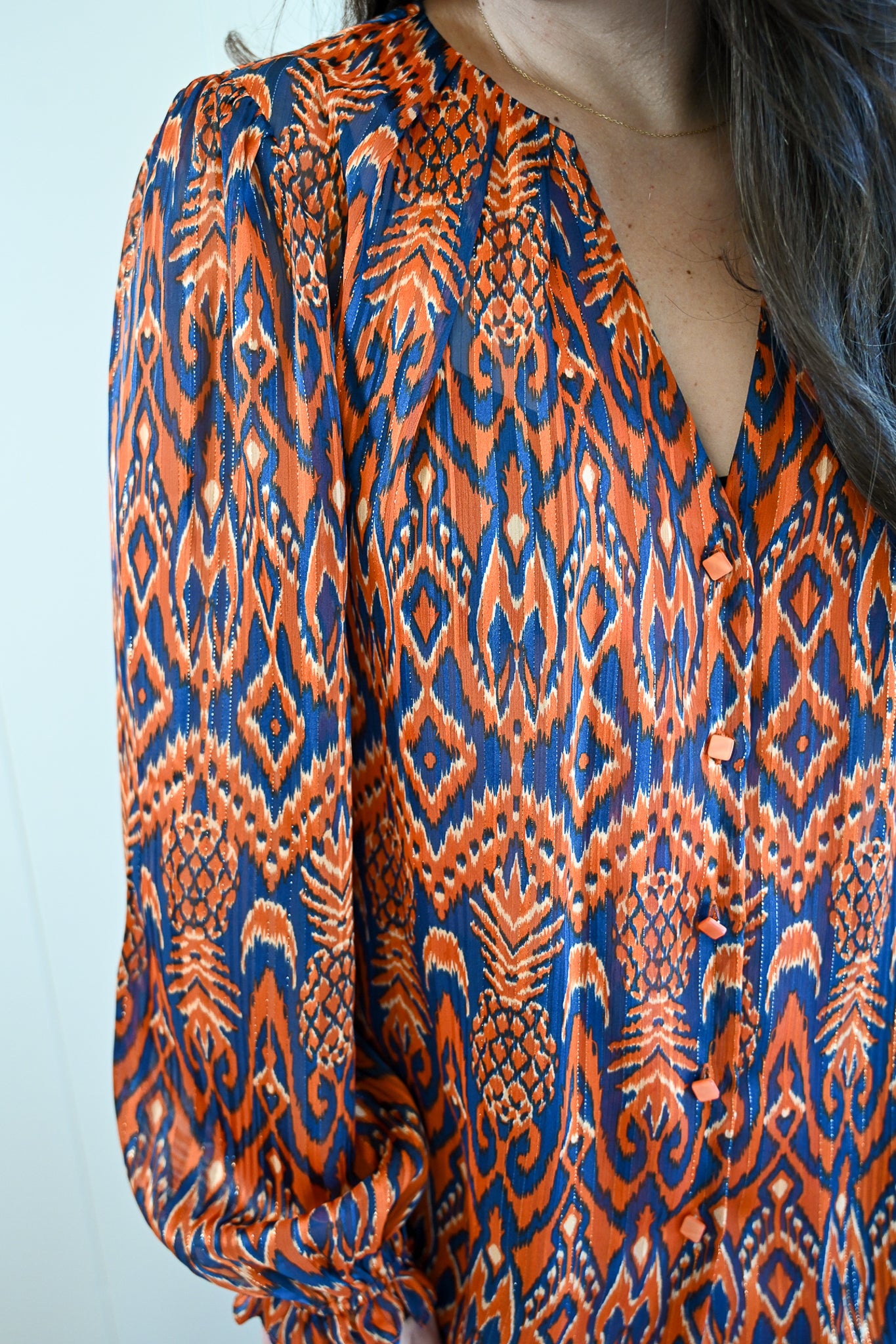 Acacia Street Button-Up Top