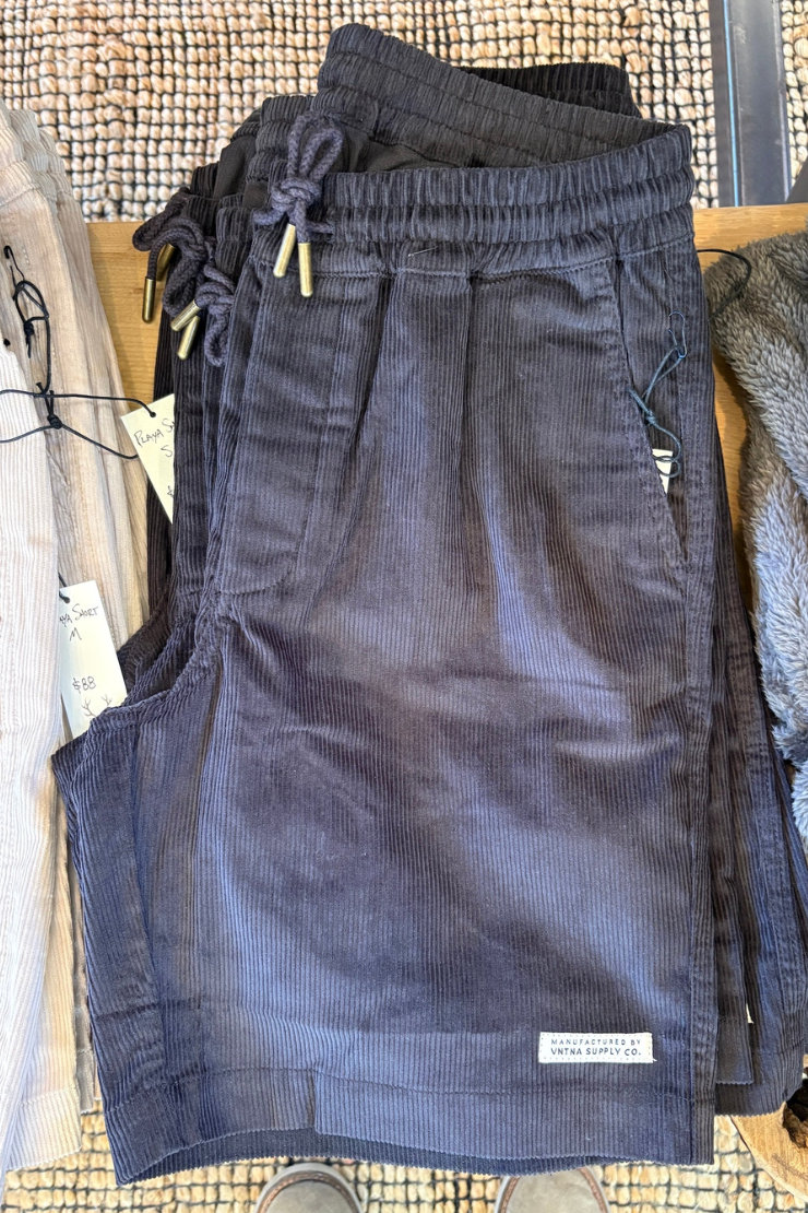 La Playa Short in Coal Men by VNTNA