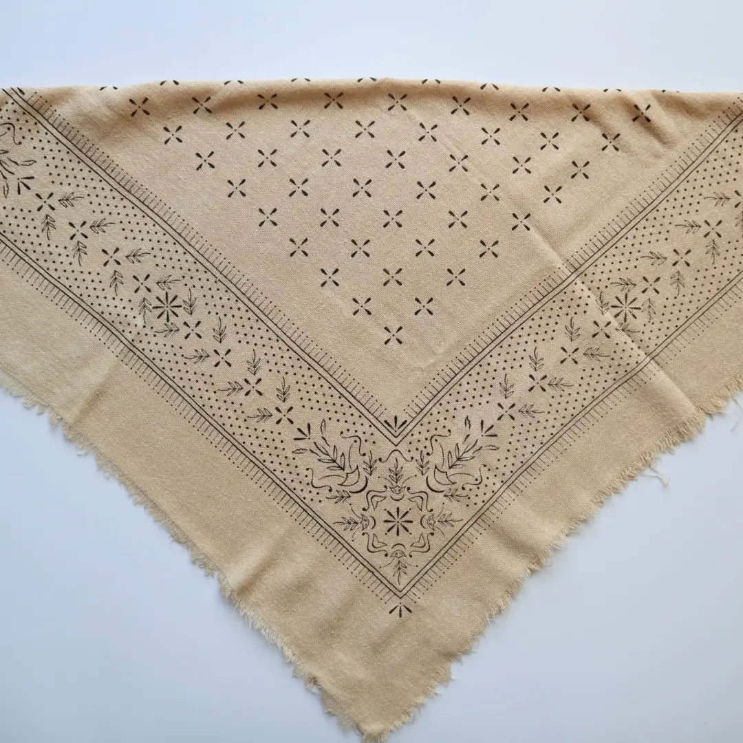 Raw Silk Bandana - Sand