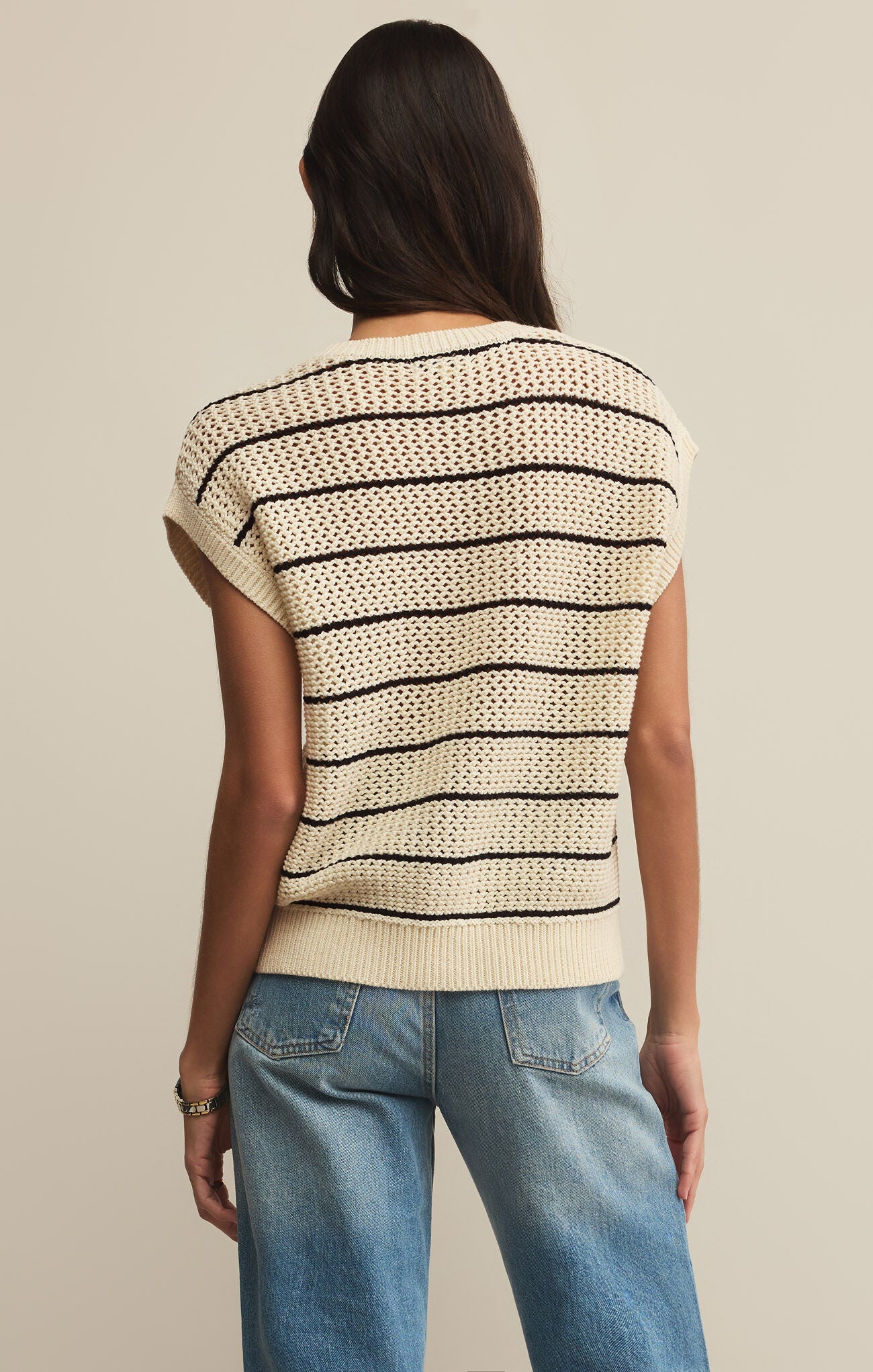 Sea Palm Stripped Sweater