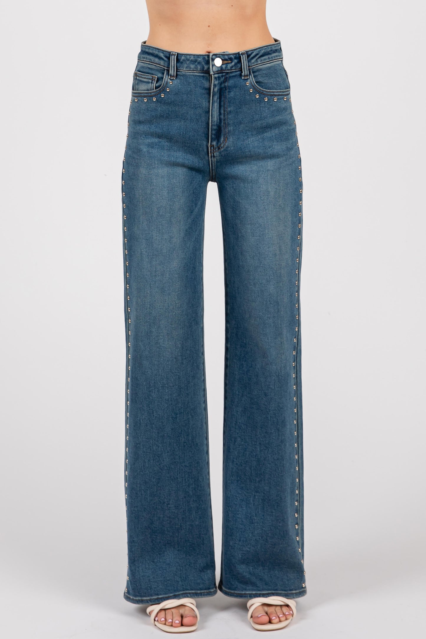 Caledonia Studded Denim