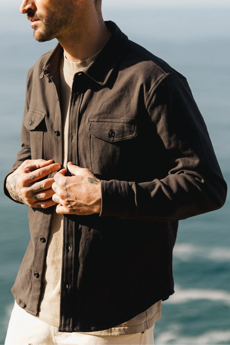 South Coast Shirt Vintage Coal Men by VNTNA