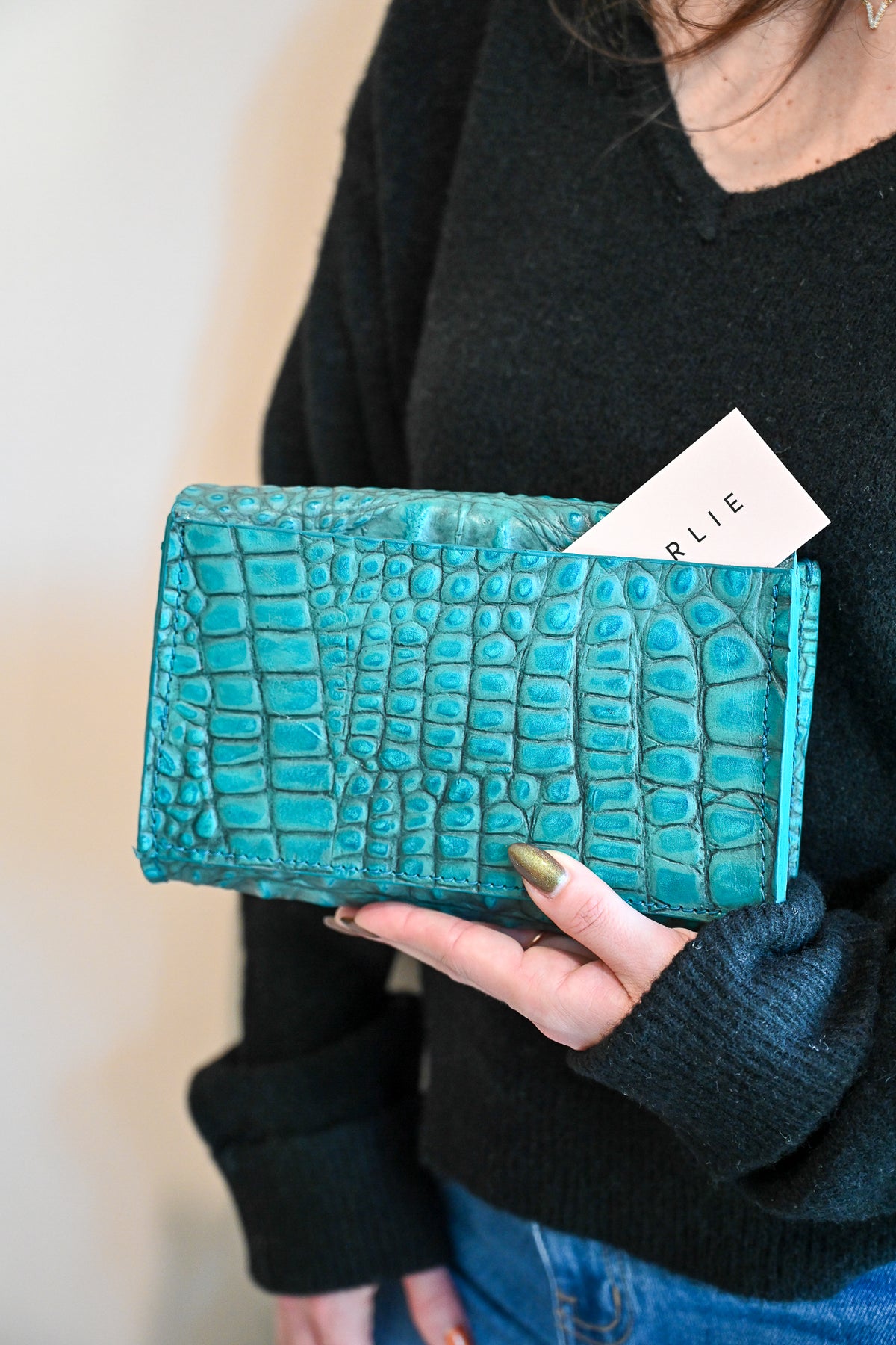 Charlie's Goods - Dylan - Turquoise Croc