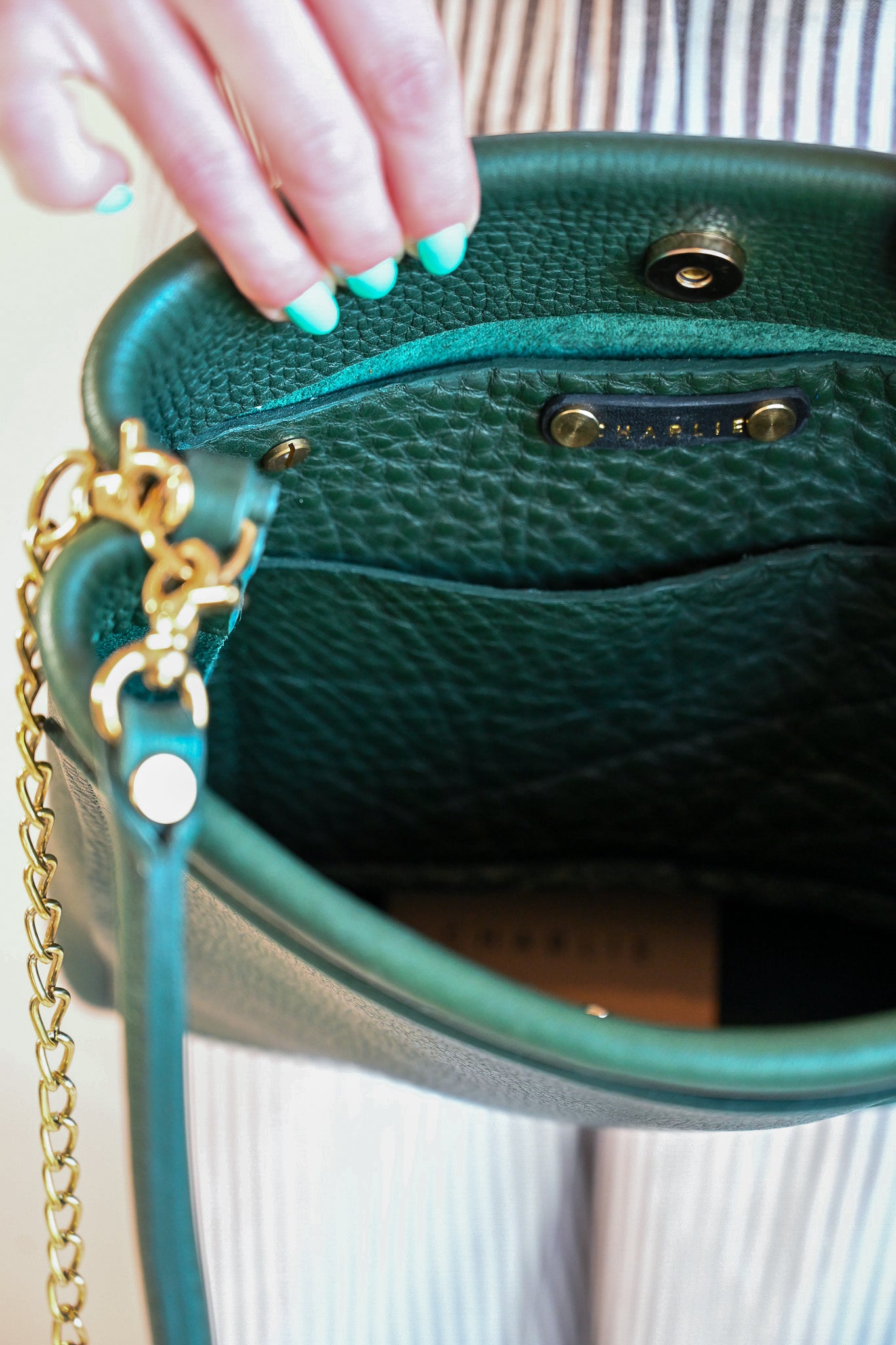 The Chelsea Midi - Forest Green By Charlie's Goods