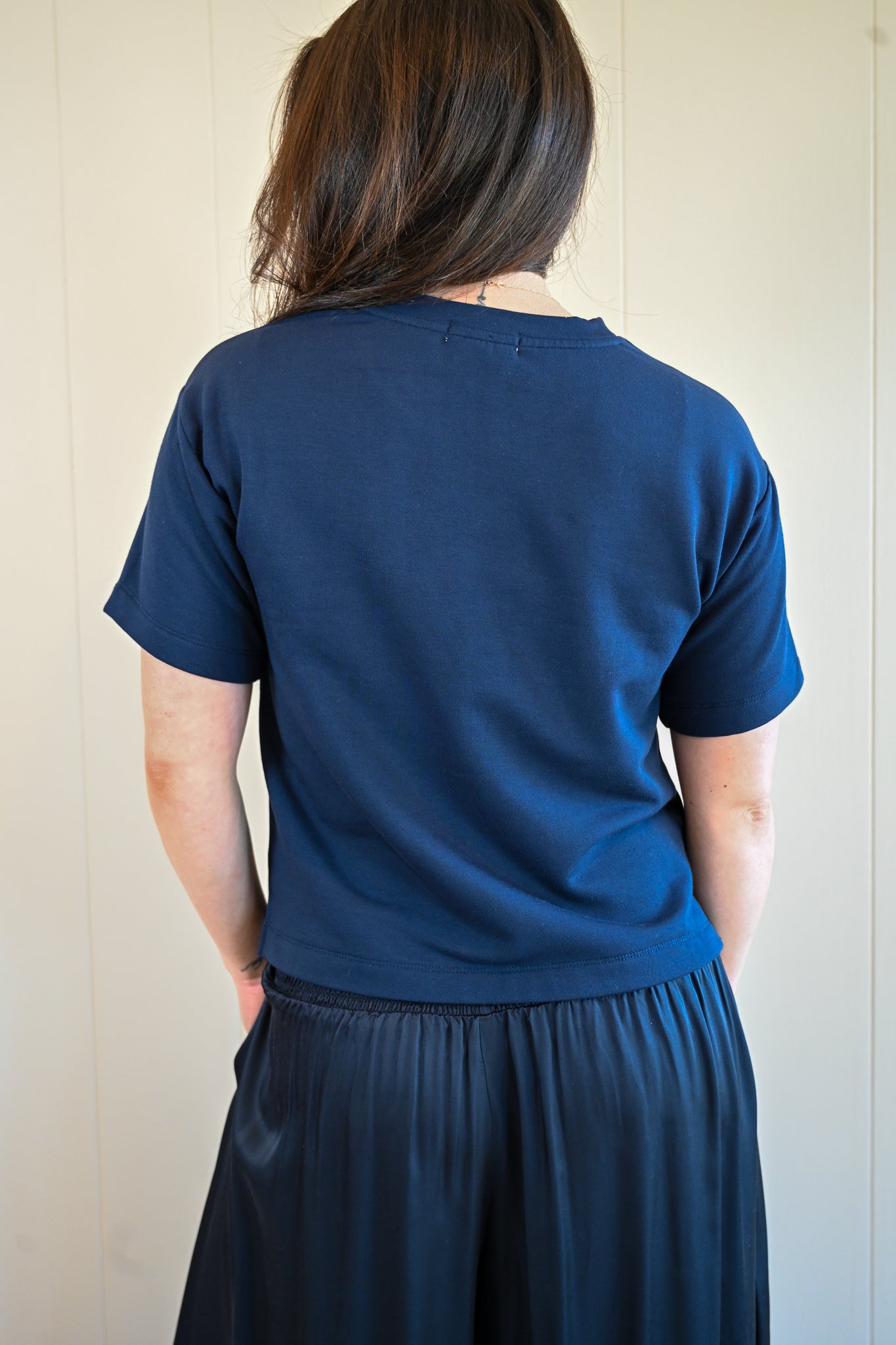 Heather Lane Lux Tee - Winter Ocean