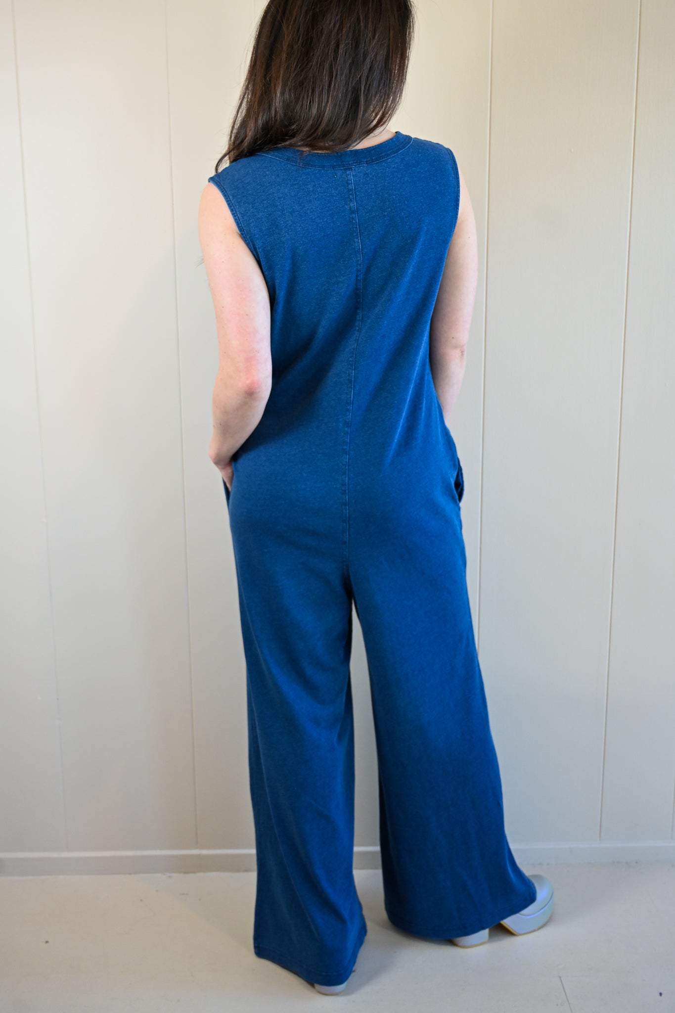 Esplanade Avenue Denim Jumpsuit