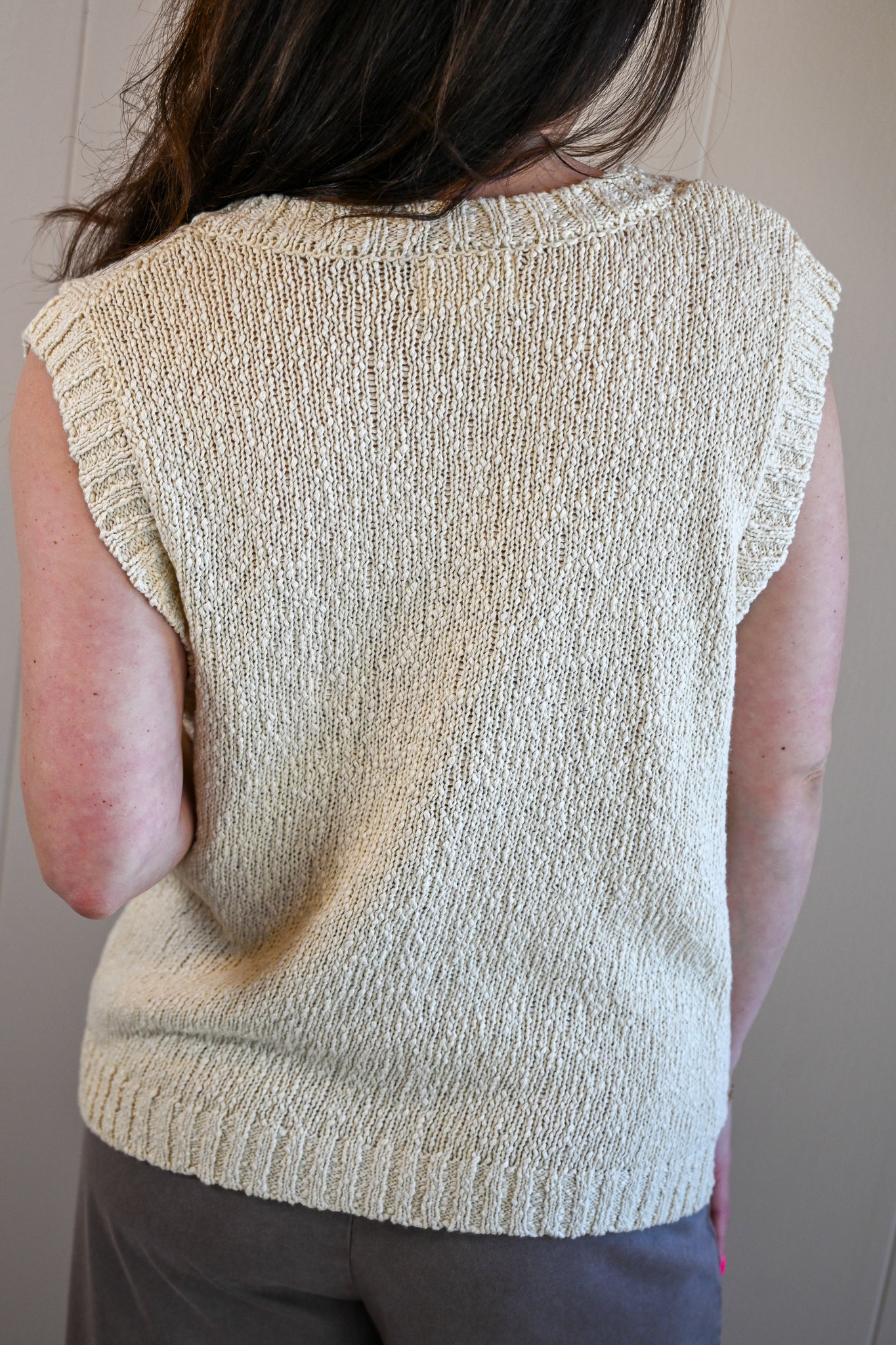 Arena Avenue Button Up Sweater Vest