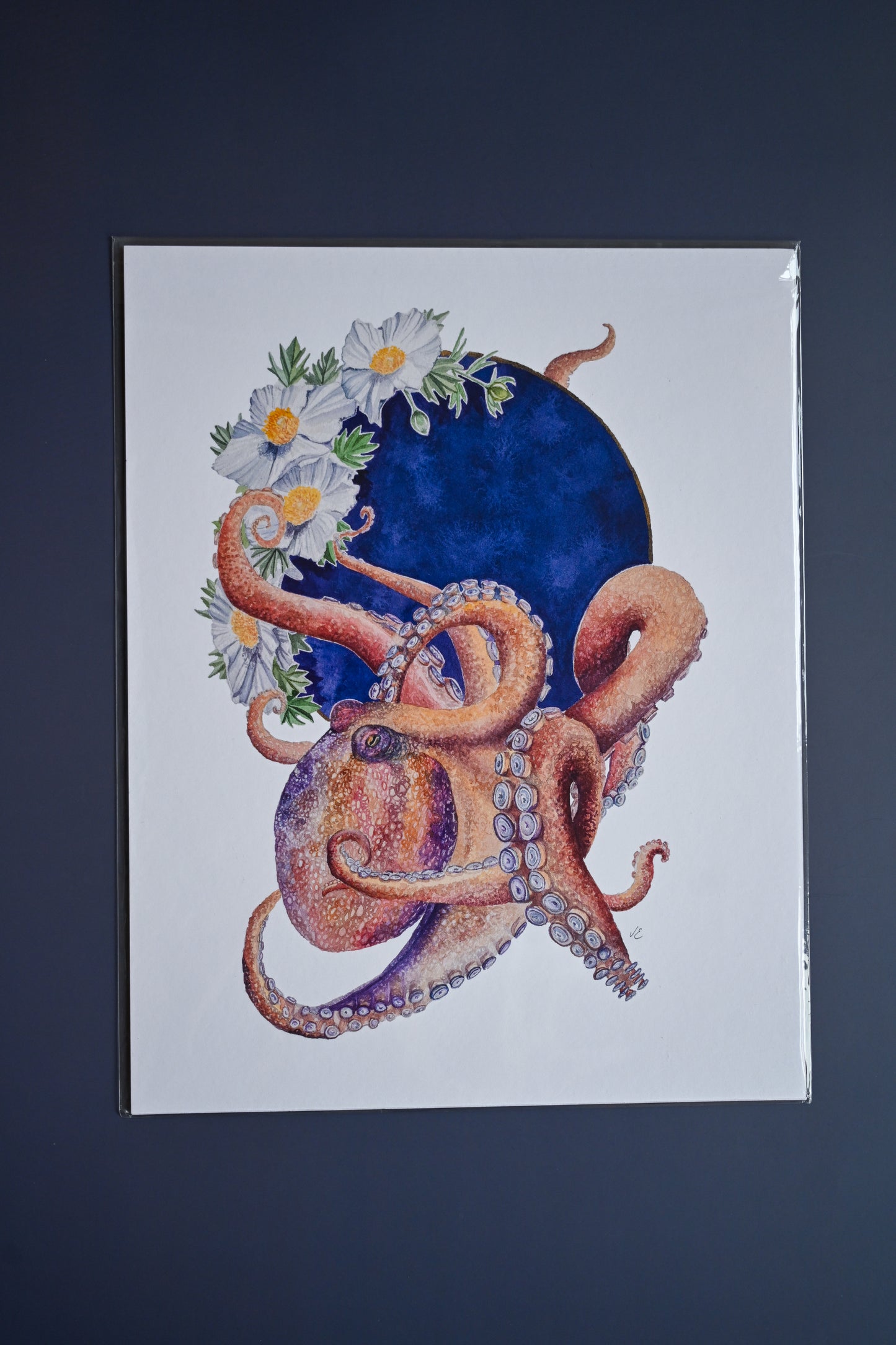 Contemplating the Beyond Print by Julia Esdaile 11x14