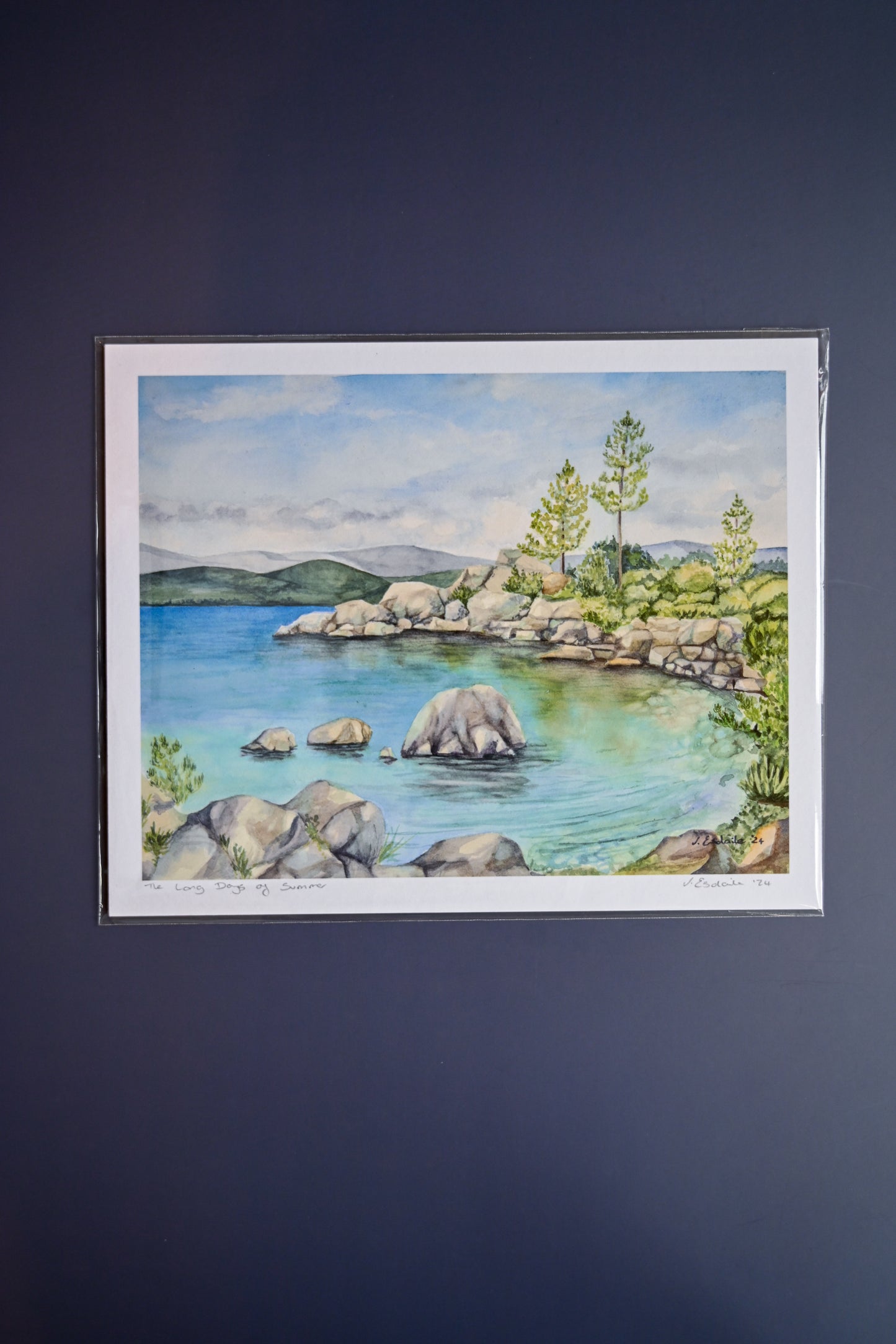 The Long Days of Summer Print by Julia Esdaile 8x10