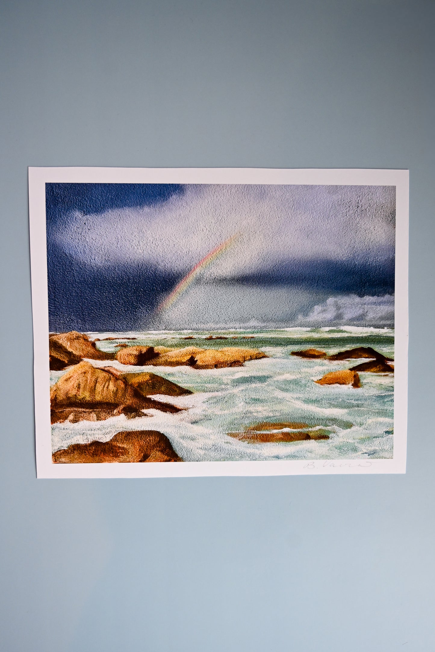 Asilomar Storm 8x10 Print By Bea's Studio