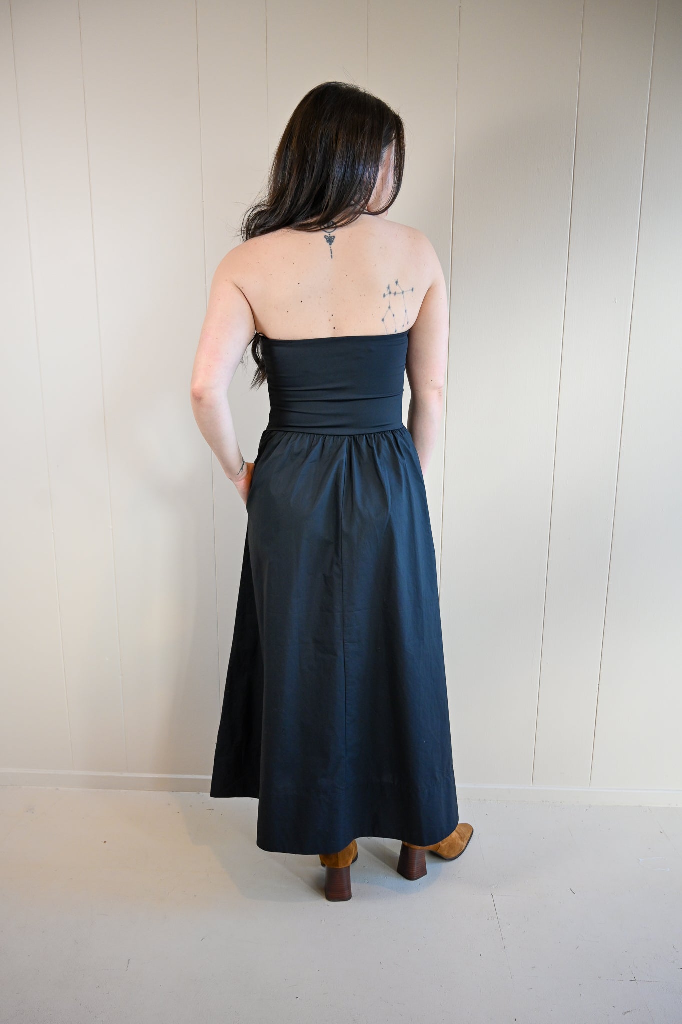Lawton Avenue Strapless Midi Dress