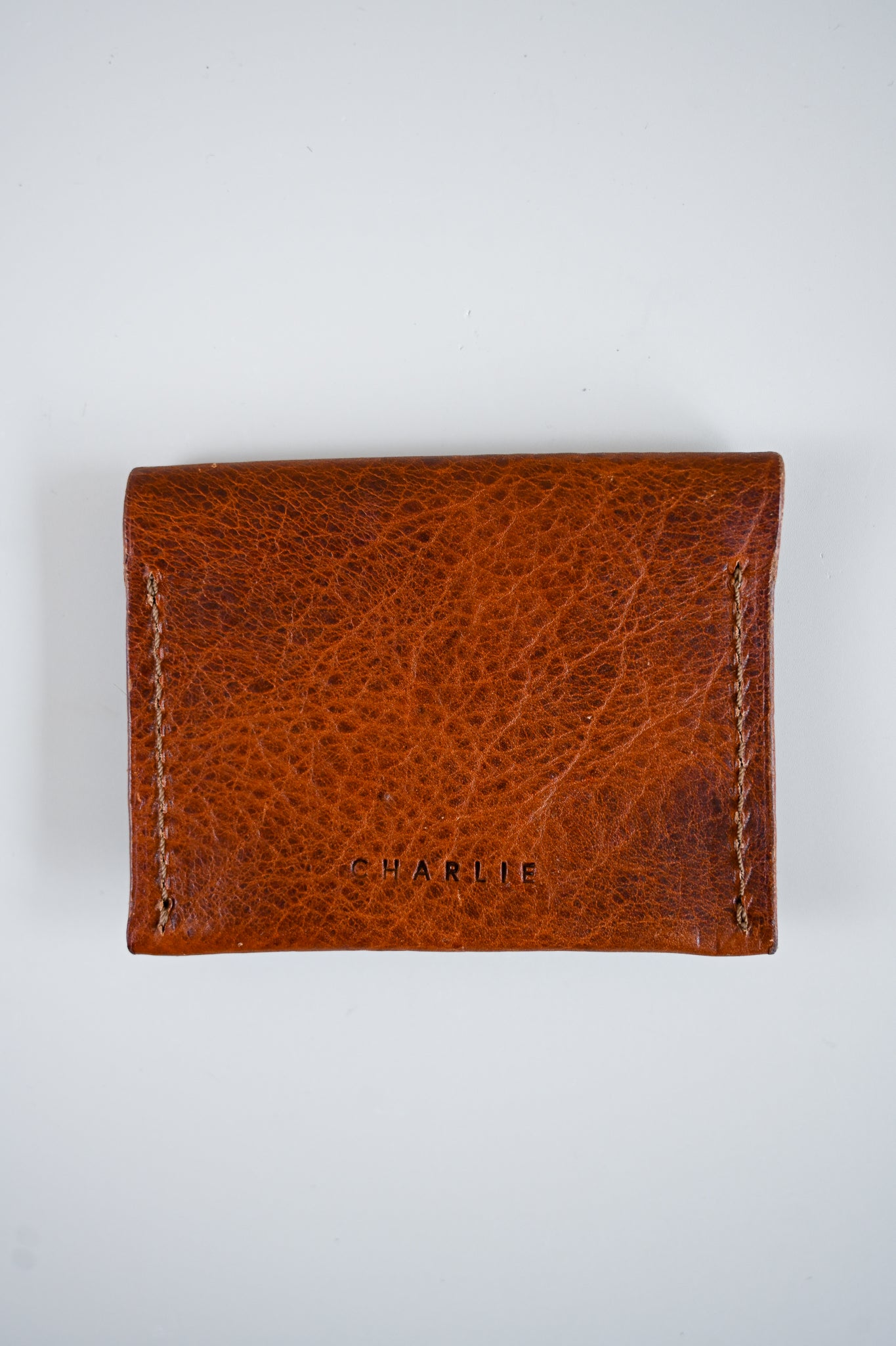 Charlie's Goods - Card Holder - Tobacco Leather
