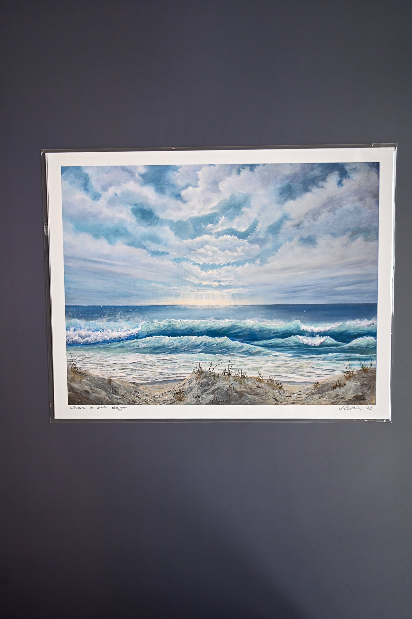 Where it All Began Print by Julia Esdaile