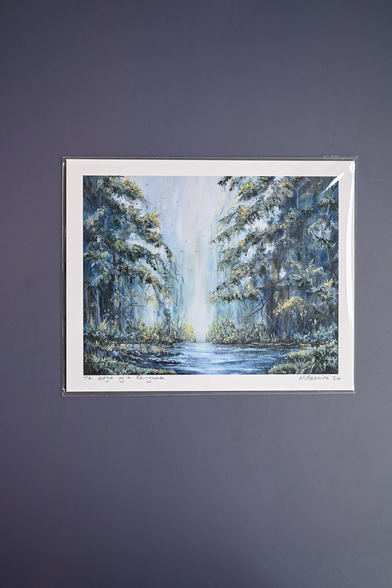 The Edge of a Fairytale Print by Julia Esdaile