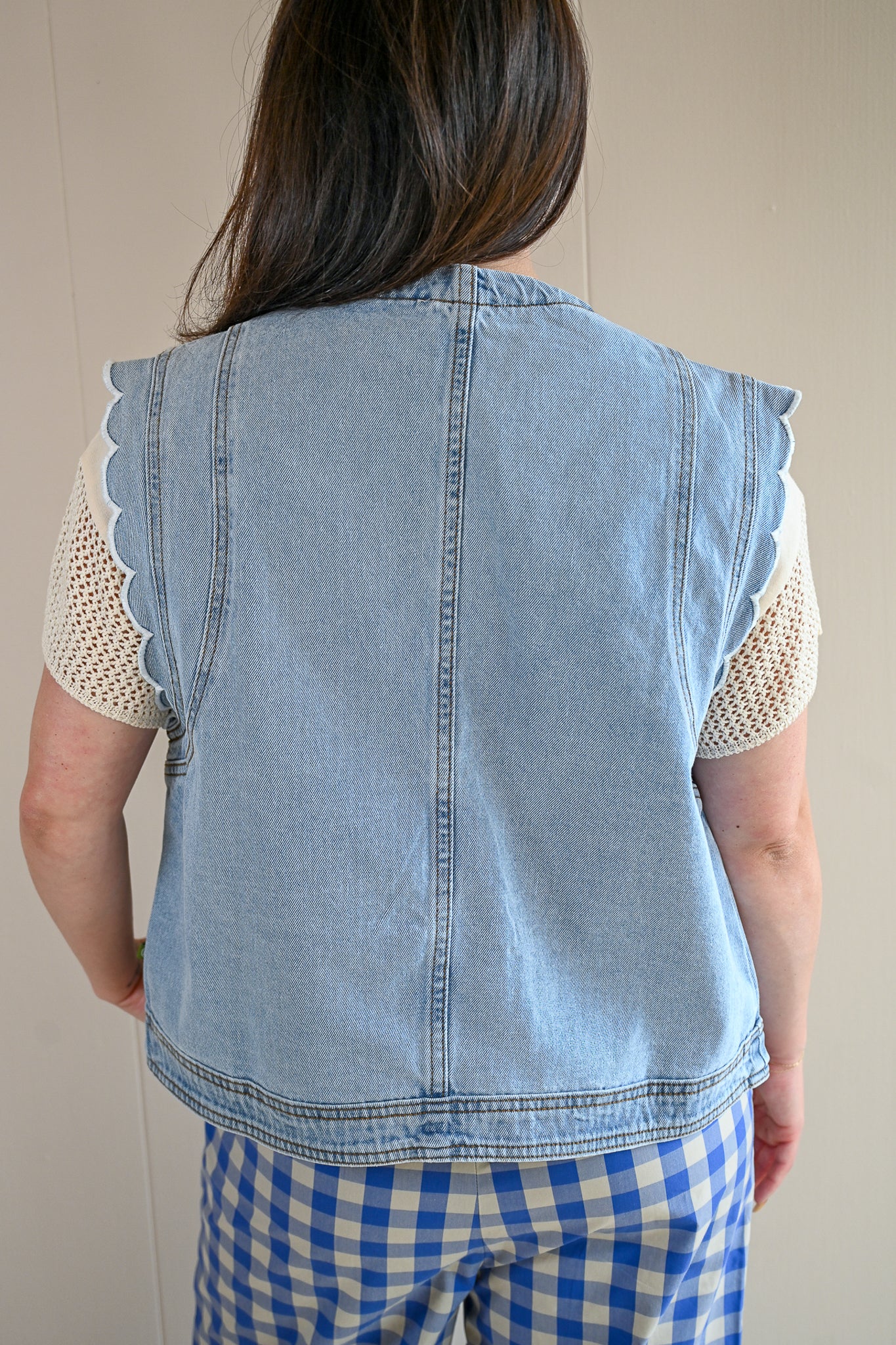 Pine Garden Denim Vest