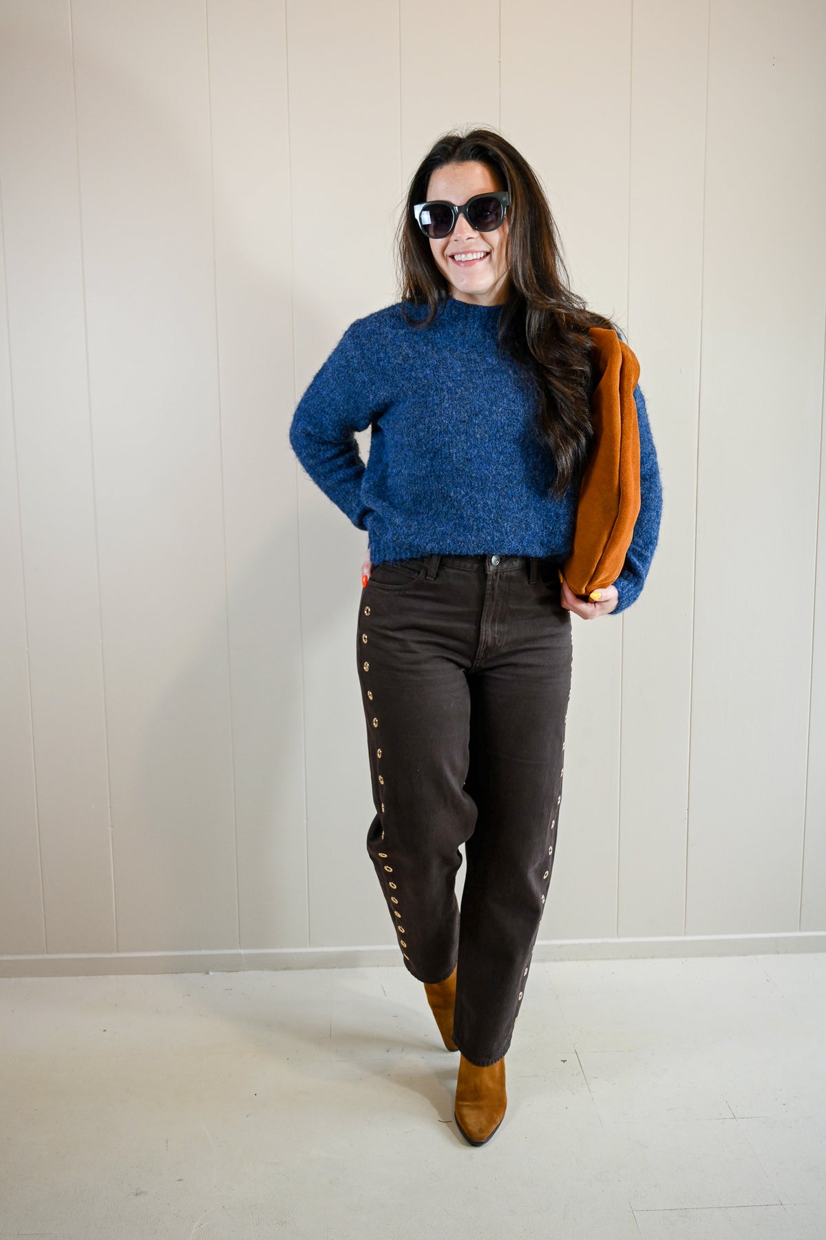 Eardley Avenue Fuzzy Sweater