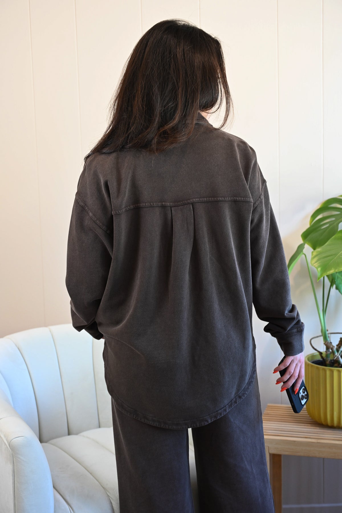 Beacon Knit Jacket - Dark Chocolate