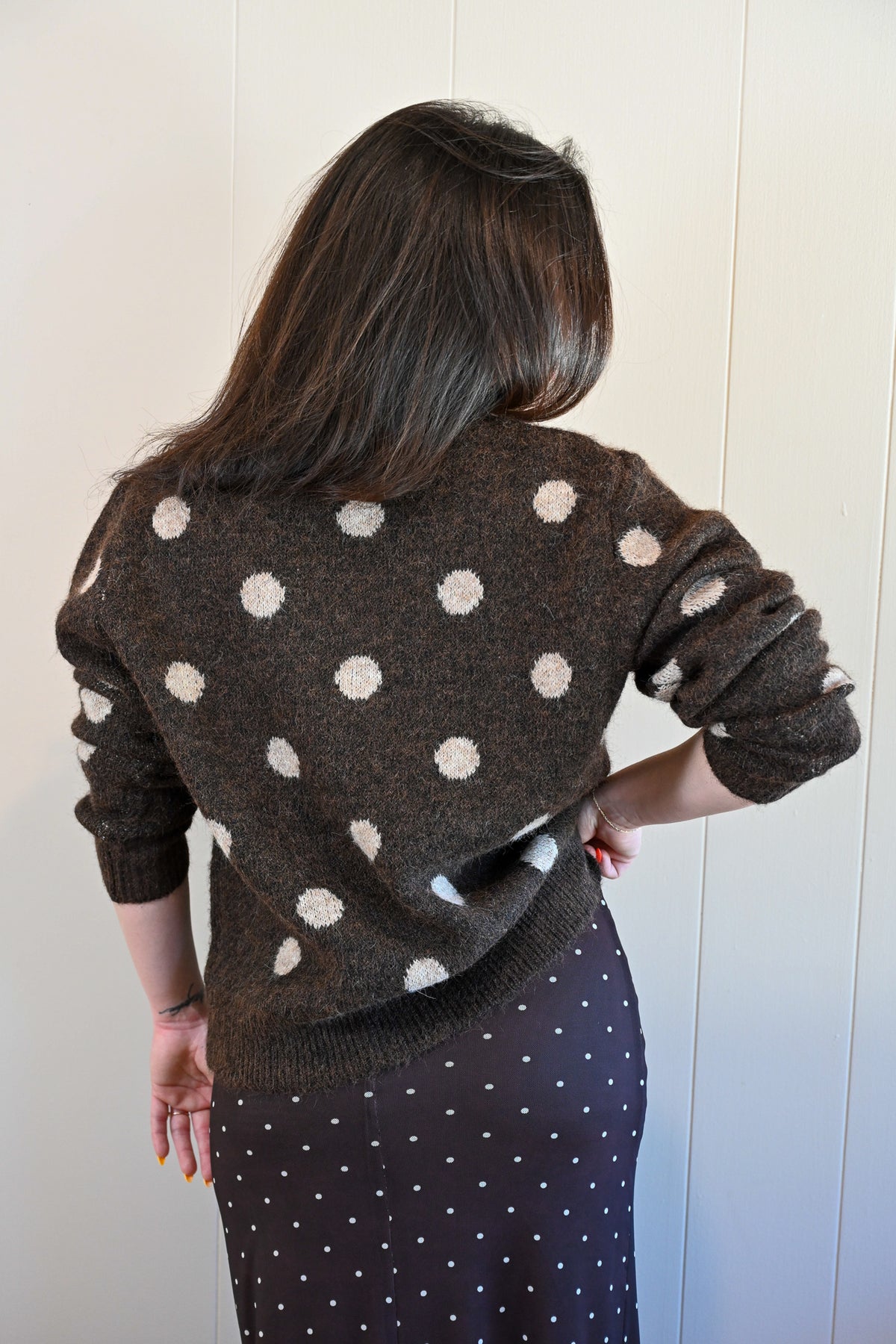 Carmel Avenue Polka Dot Sweater