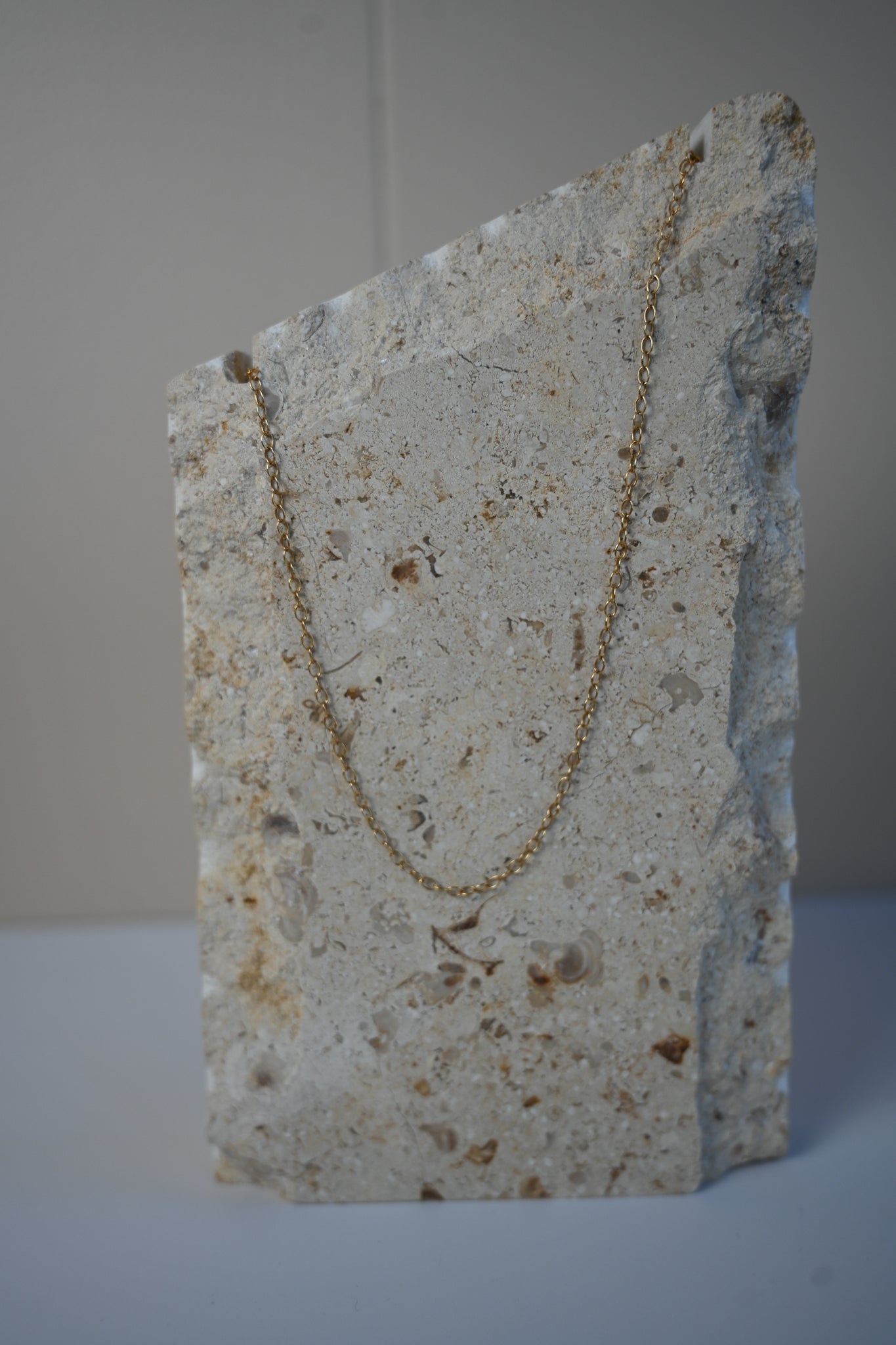 Salted Stones Simple Chain Necklace