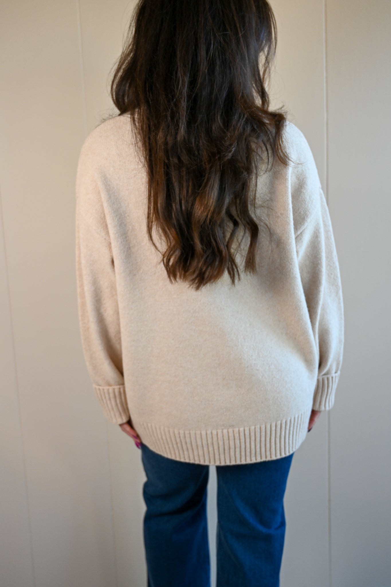 Otter Lane V Neck Button Up Cardigan