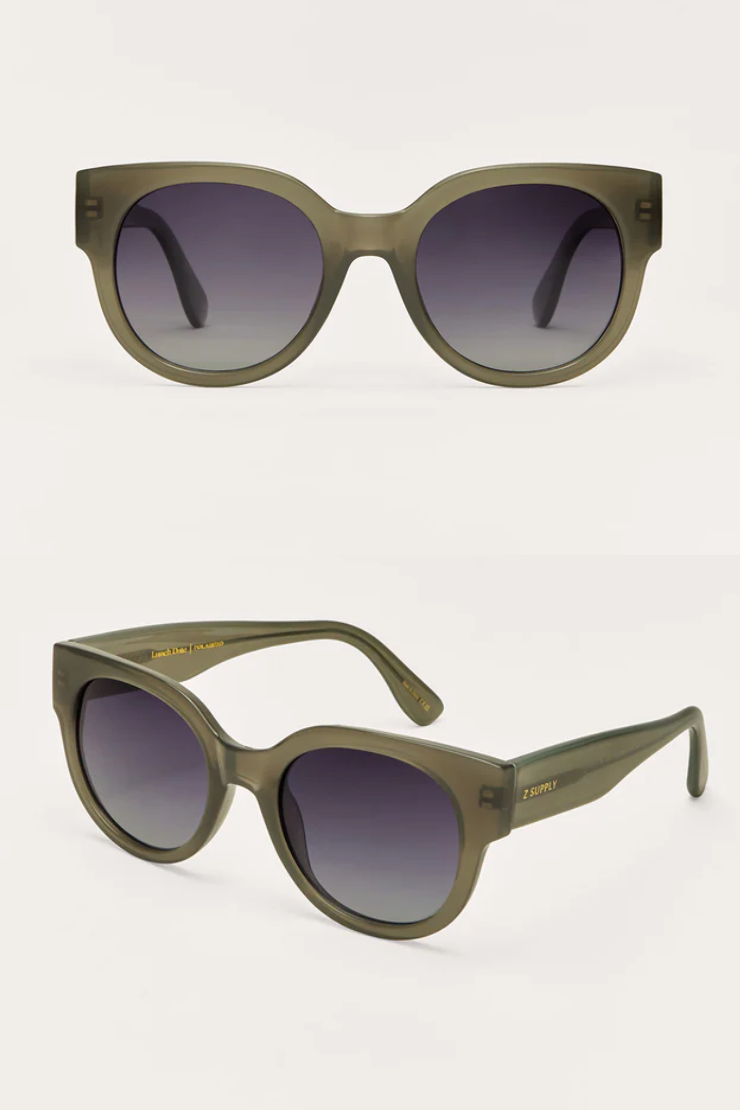 Grove Sunglasses - Olive Gradient