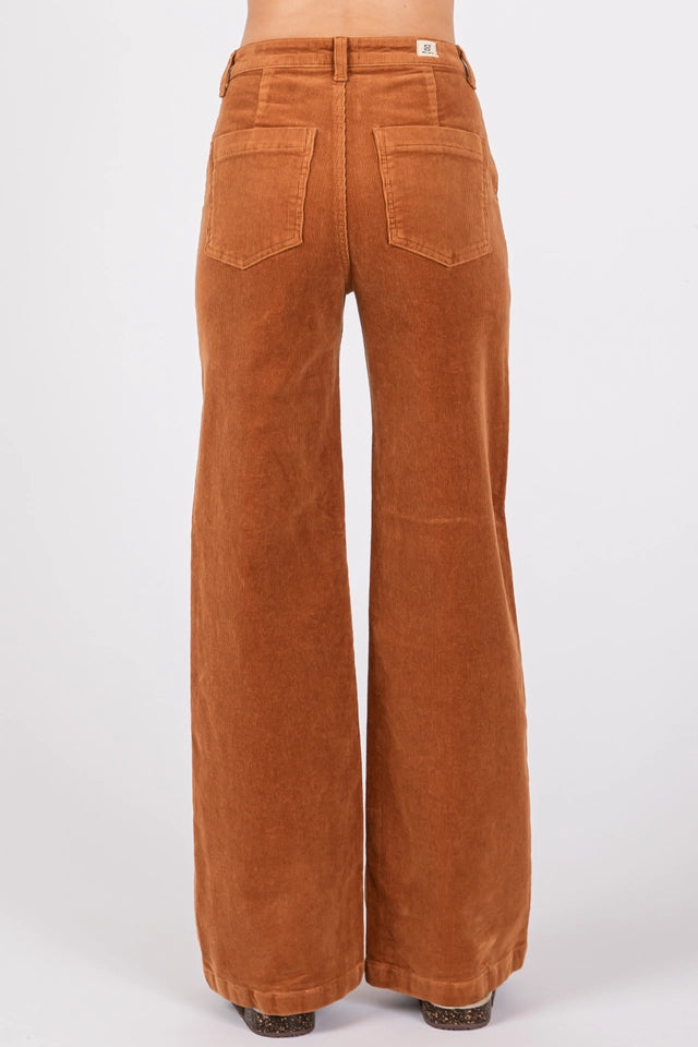 Bentley Street Wide Leg Corduroy Trouser