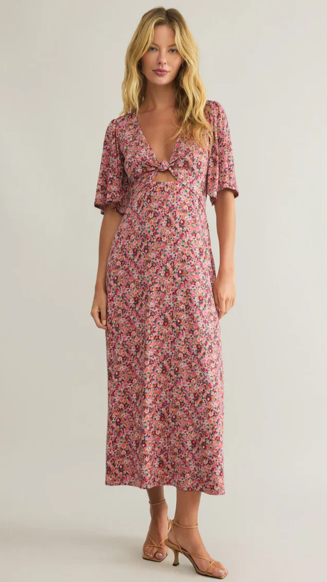Ruth Floral Midi Dress
