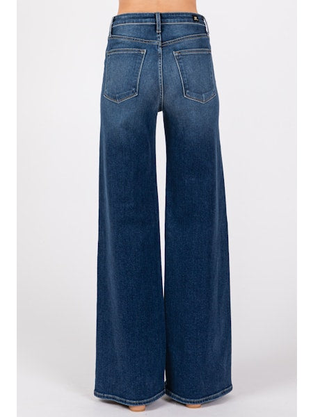 Workman Place Wide Leg Jeans Dark Wash