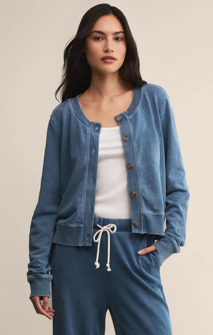 Garden Denim Cardigan