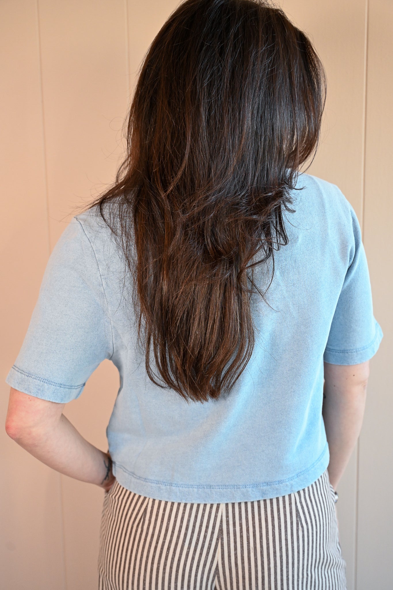 Forest Lodge Denim Top