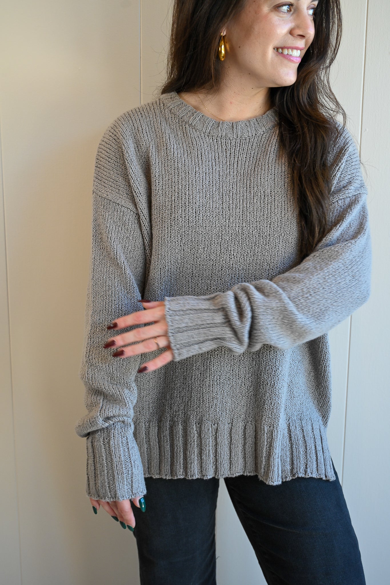 Clyte Knit Sweater - Fog